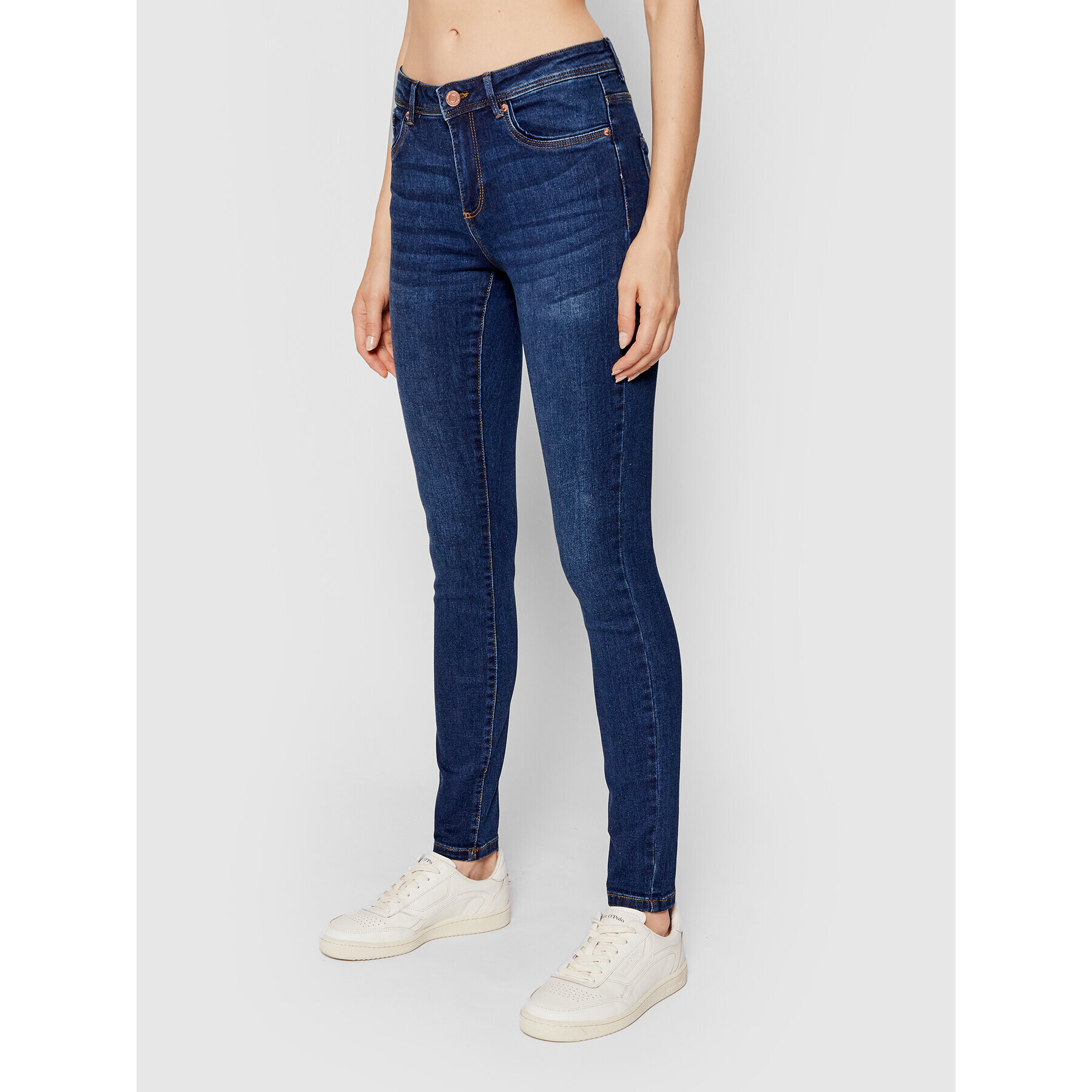 Vero Moda Дънки Tanya 10251657 Тъмносин Skinny Fit - Pepit.bg