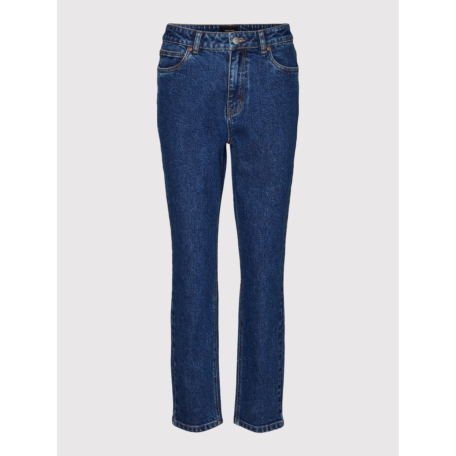 Vero Moda Дънки Brenda 10268434 Тъмносин Straight Fit - Pepit.bg