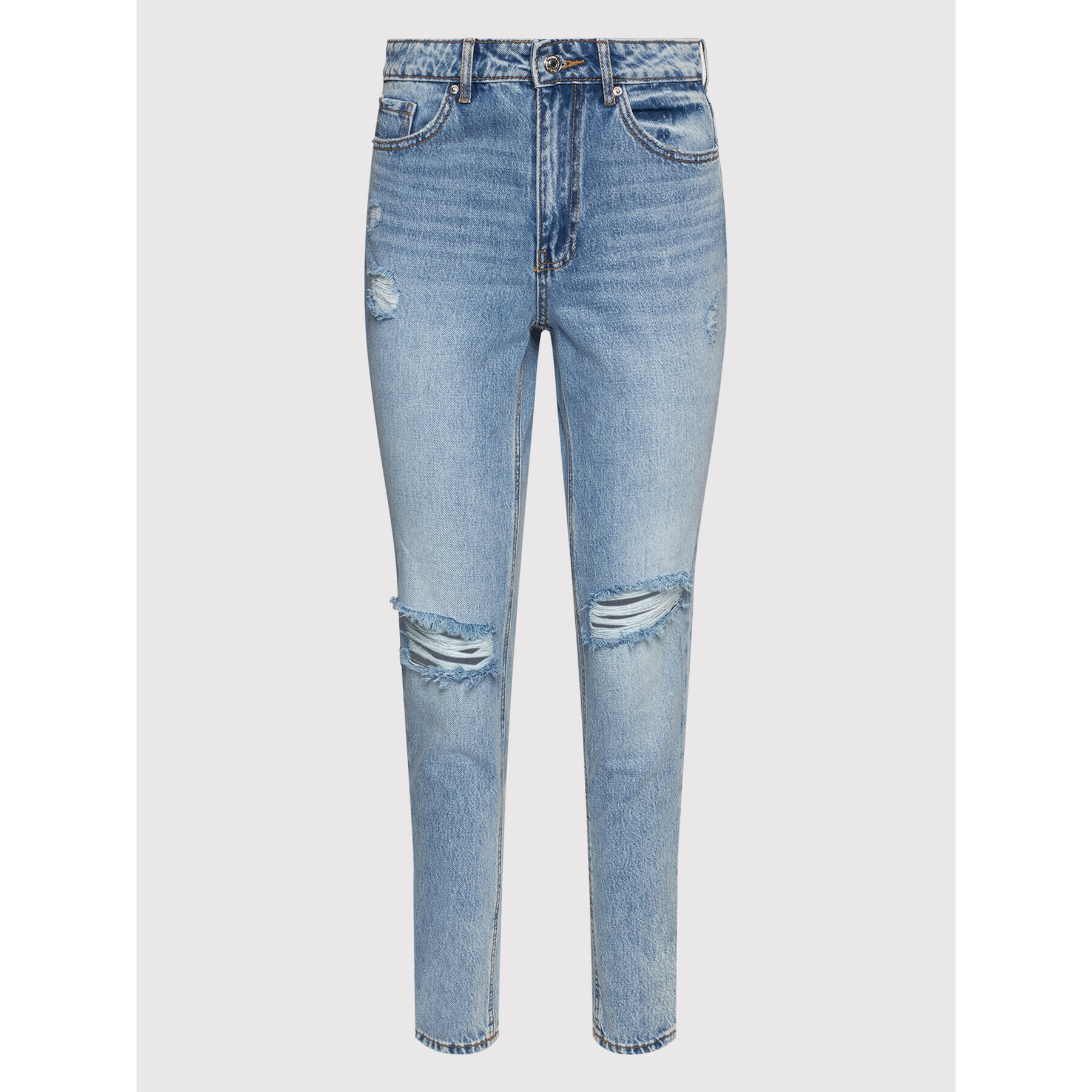 Vero Moda Дънки Joana 10261651 Син Mom Fit - Pepit.bg