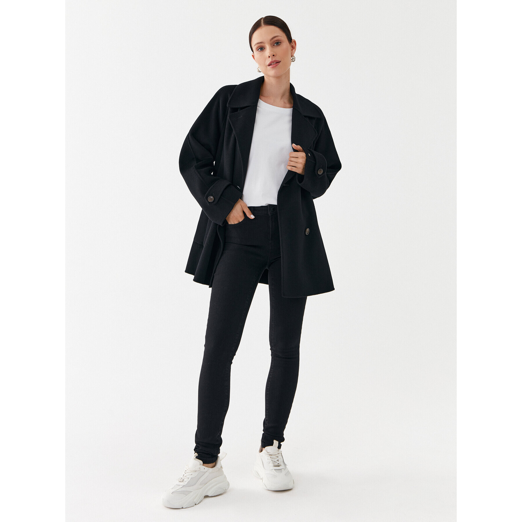 Vero Moda Дънки June 10278818 Черен Skinny Fit - Pepit.bg