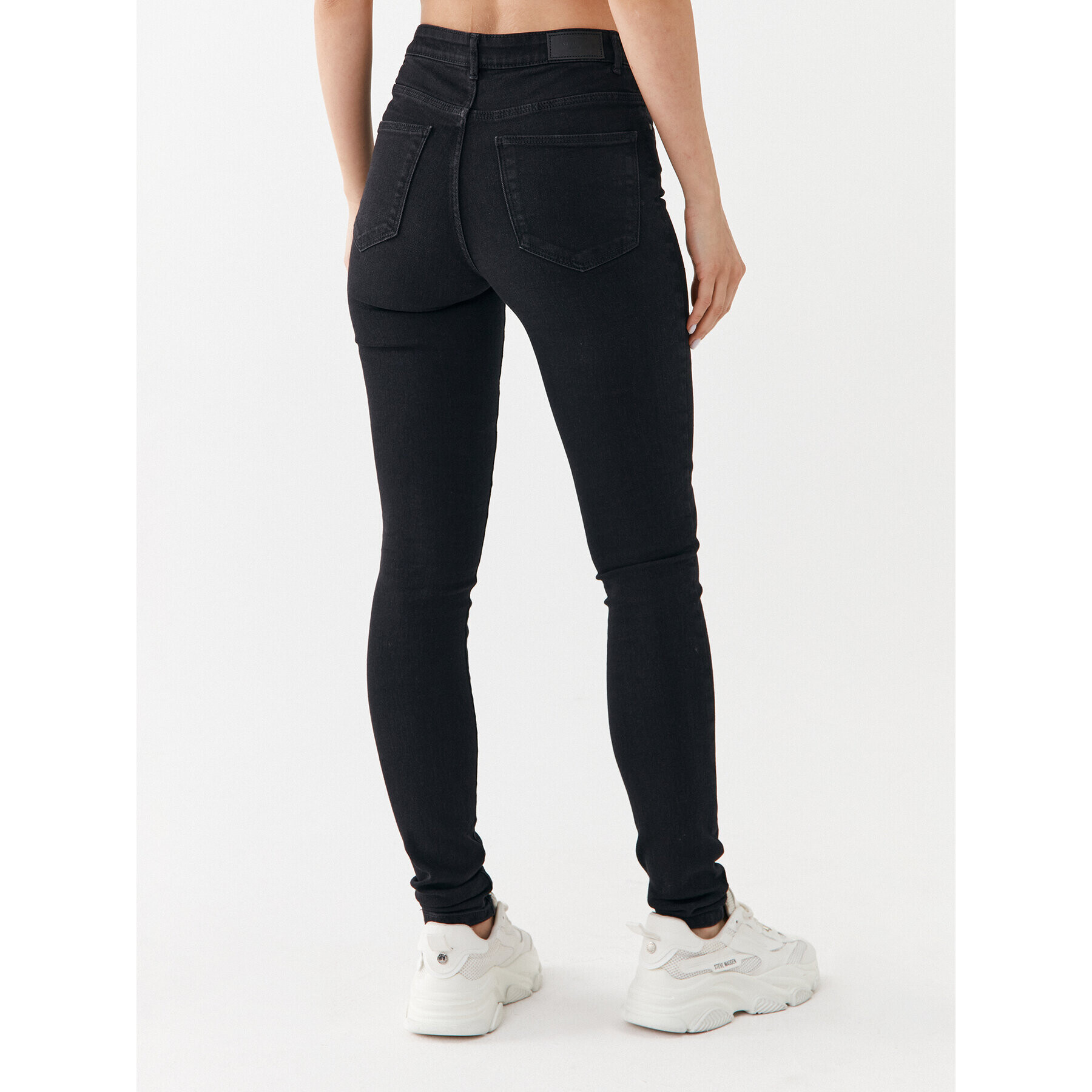 Vero Moda Дънки June 10278818 Черен Skinny Fit - Pepit.bg