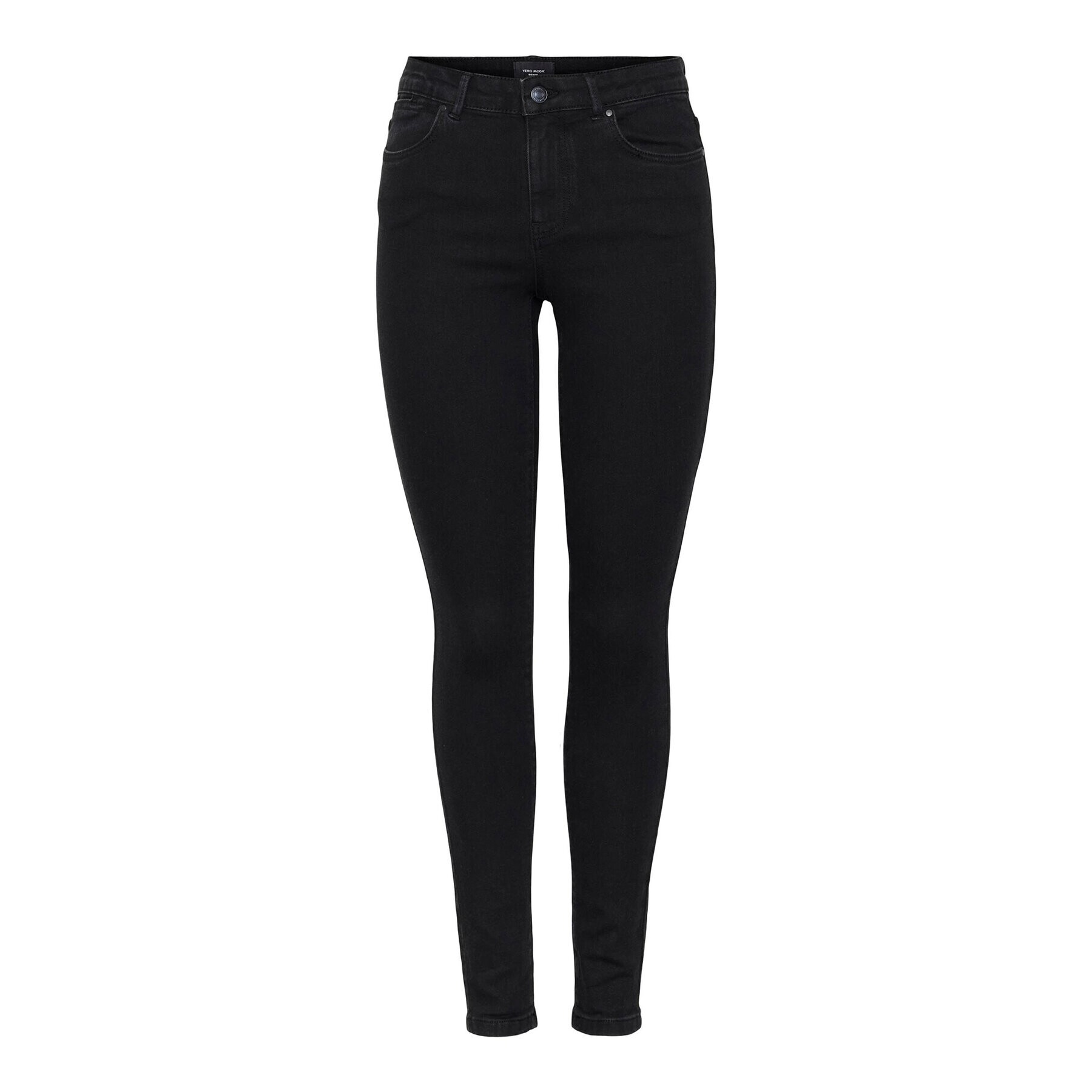 Vero Moda Дънки June 10278818 Черен Skinny Fit - Pepit.bg