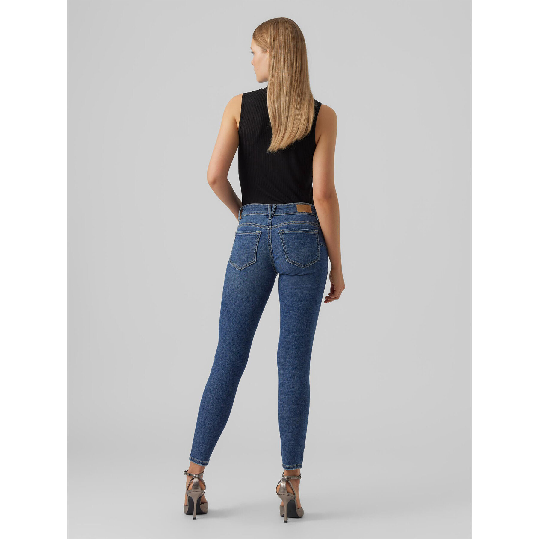 Vero Moda Дънки Robyn 10279952 Тъмносин Skinny Fit - Pepit.bg