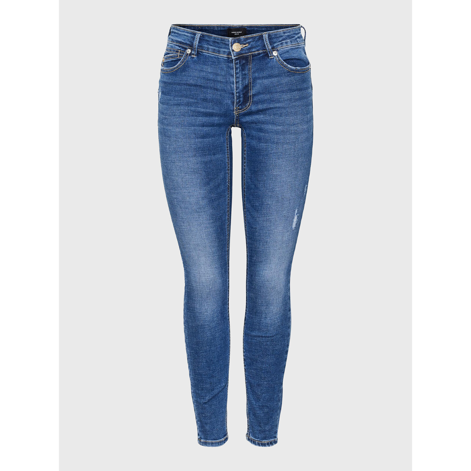 Vero Moda Дънки Robyn 10279952 Тъмносин Skinny Fit - Pepit.bg