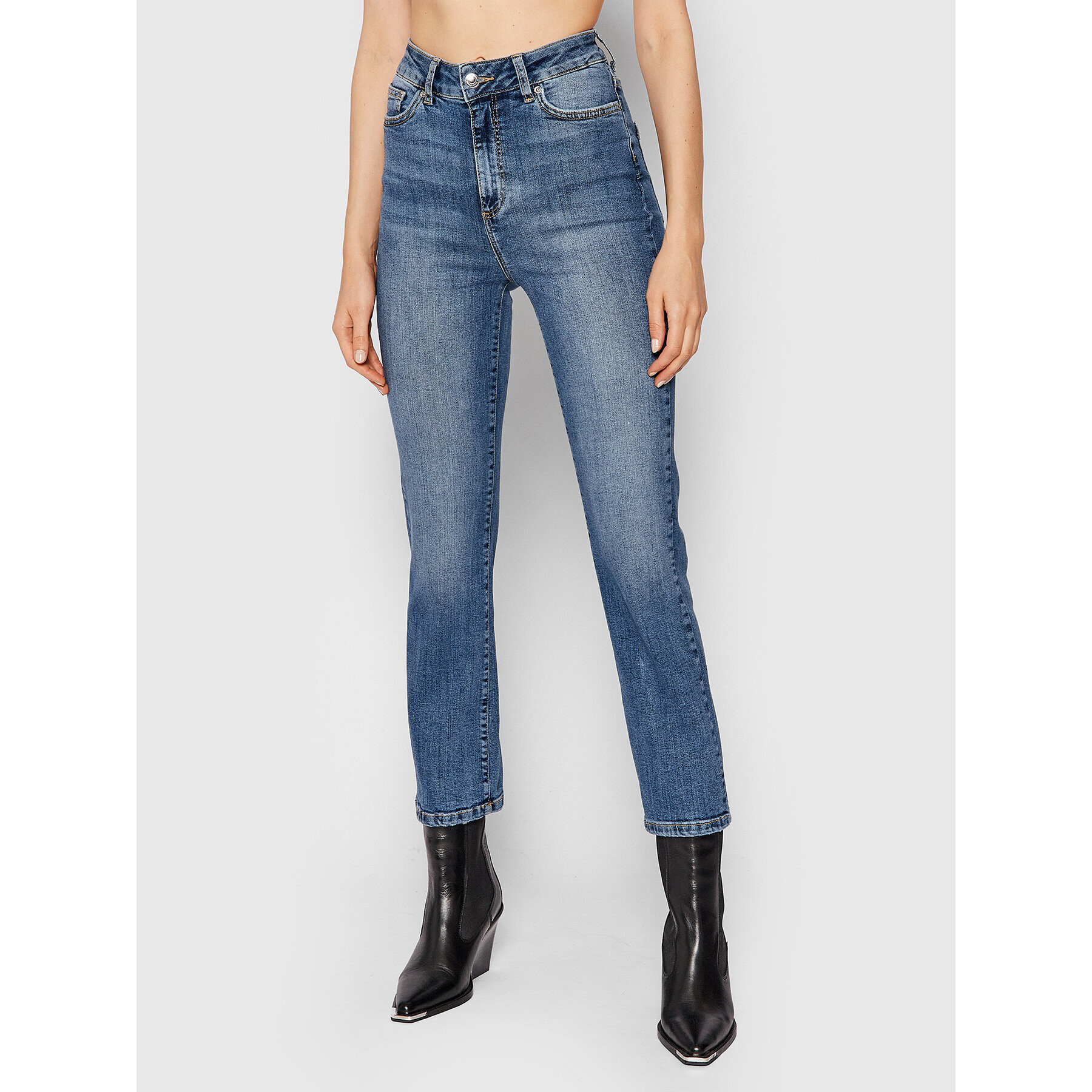 Vero Moda Дънки Stella 10262737 Тъмносин Regular Fit - Pepit.bg
