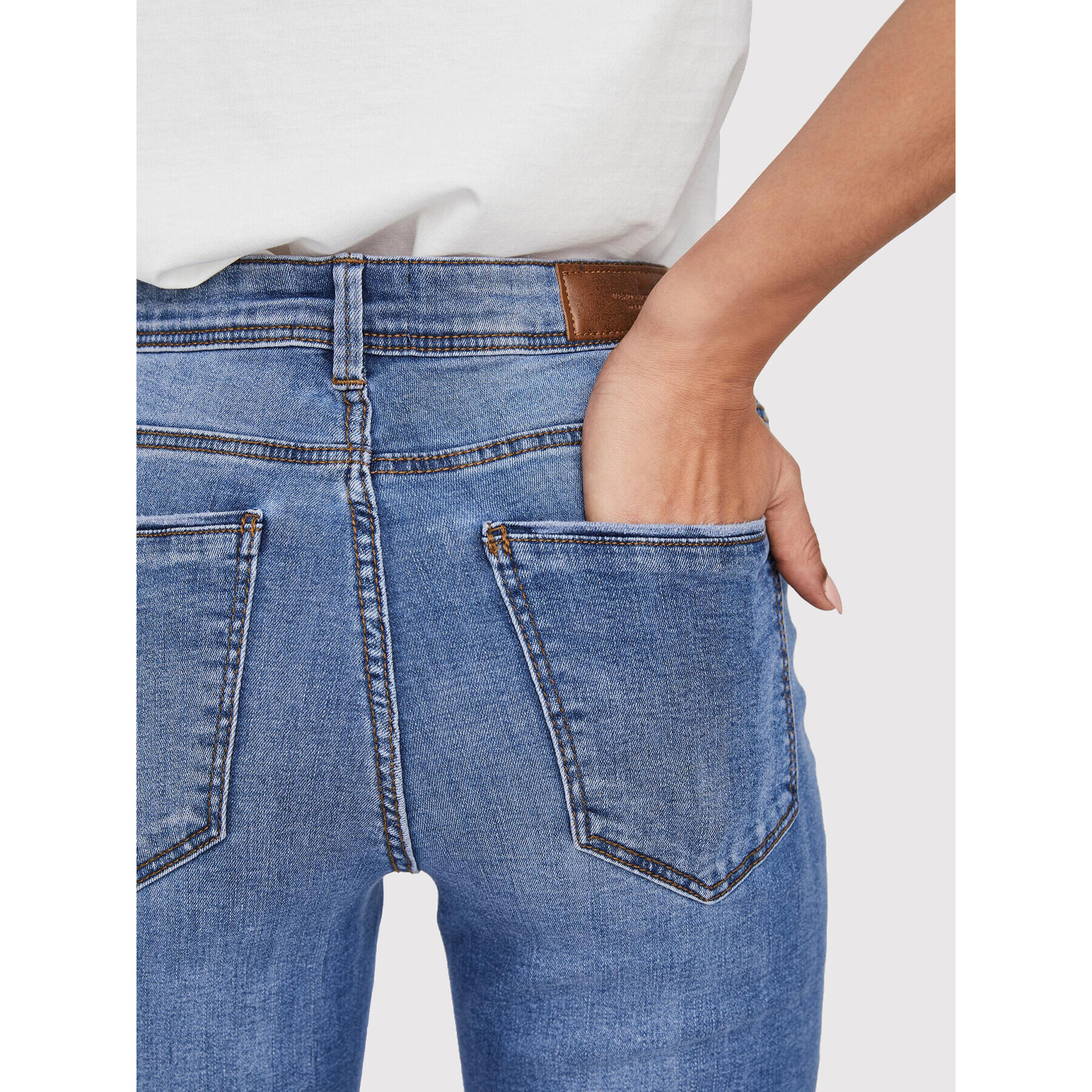Vero Moda Дънки Tanya 10228784 Син Slim Fit - Pepit.bg