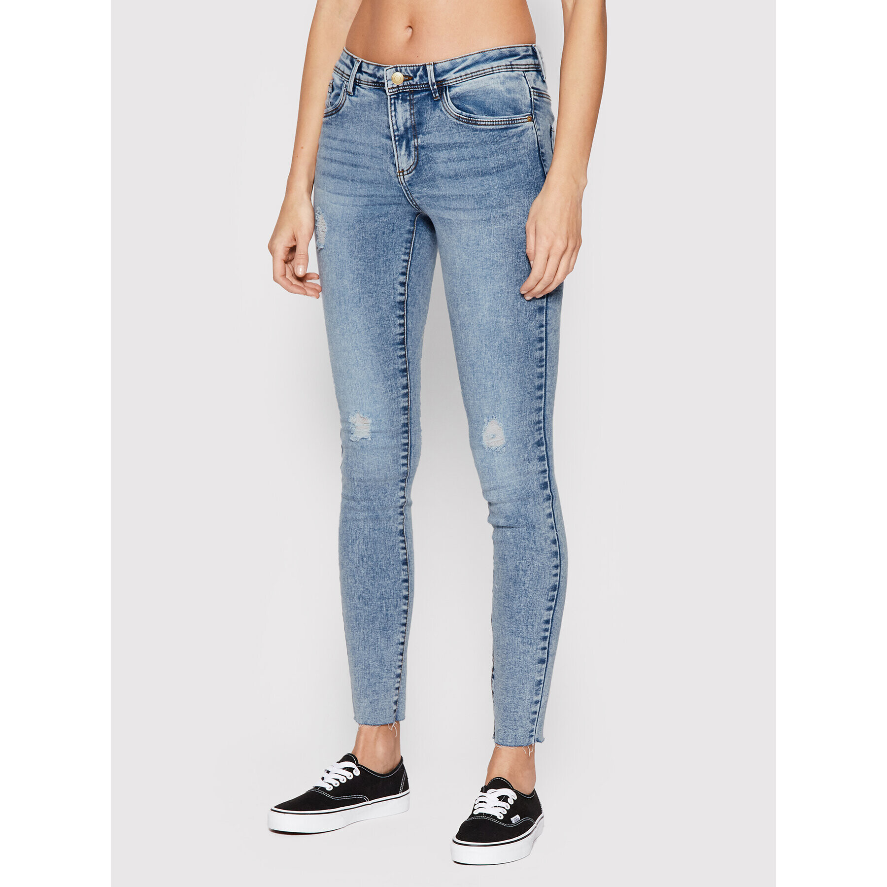 Vero Moda Дънки Tanya 10265248 Син Skinny Fit - Pepit.bg