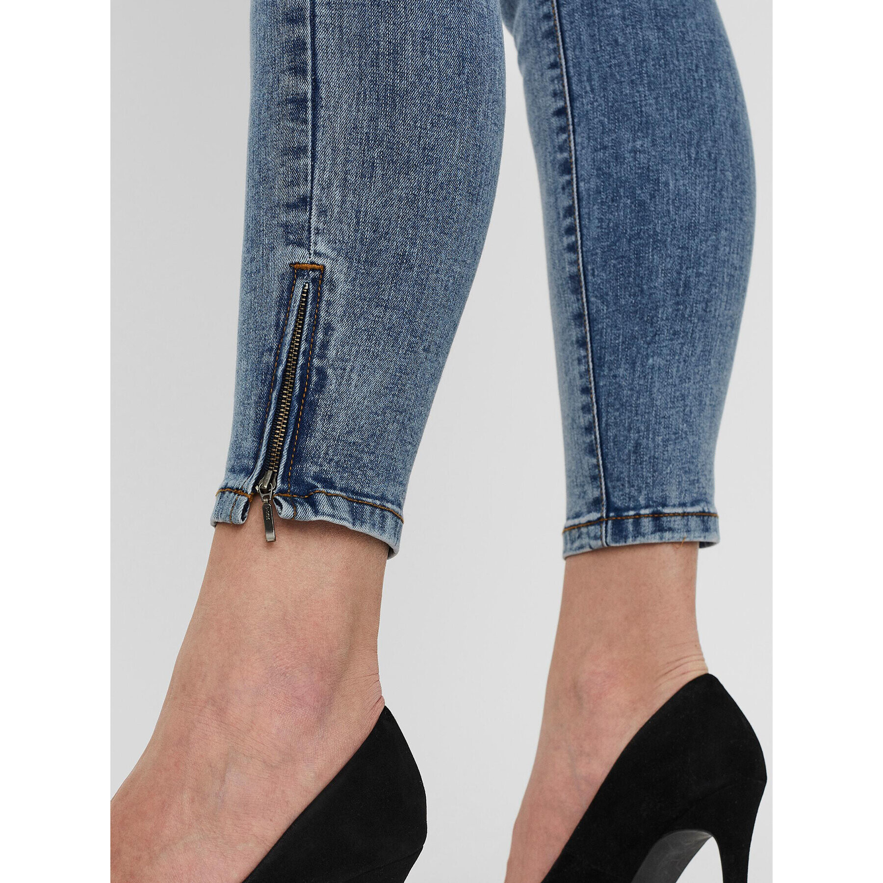 Vero Moda Дънки Tilde 10247111 Син Slim Fit - Pepit.bg