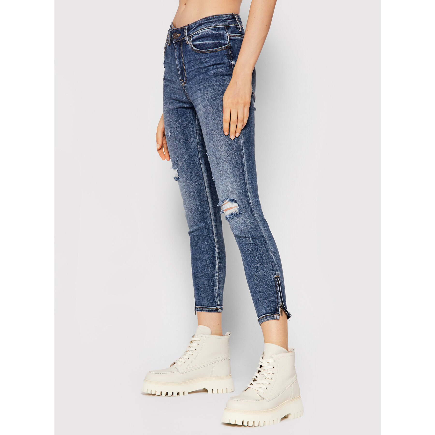 Vero Moda Дънки Tilde 10248143 Тъмносин Skinny Fit - Pepit.bg