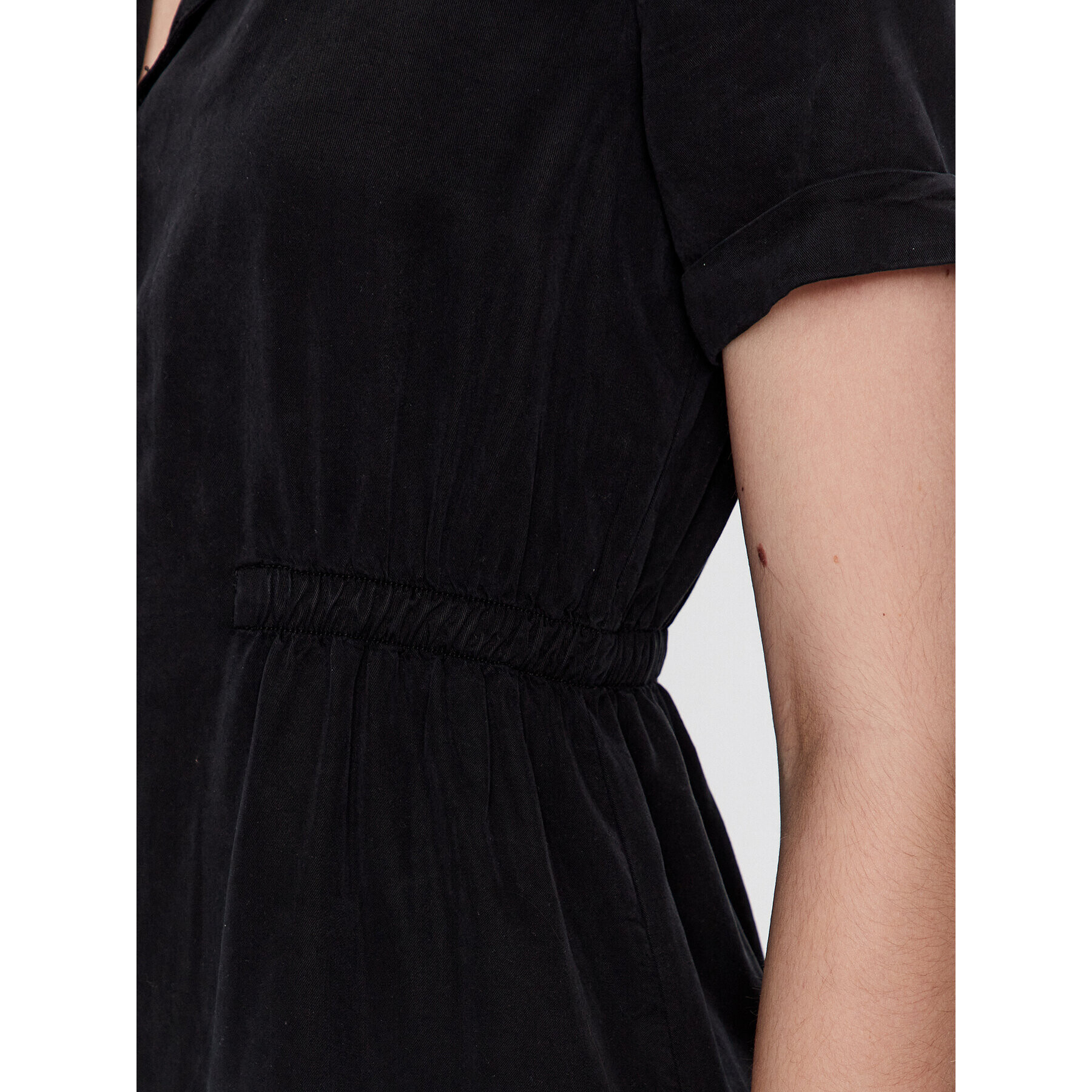 Vero Moda Рокля тип риза Harper 10283698 Черен Standard Fit - Pepit.bg