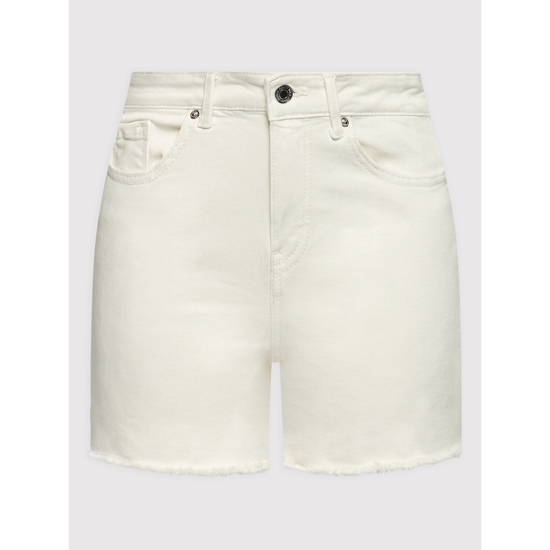 Vero Moda Дънкови шорти Peach 10267721 Бежов Regular Fit - Pepit.bg