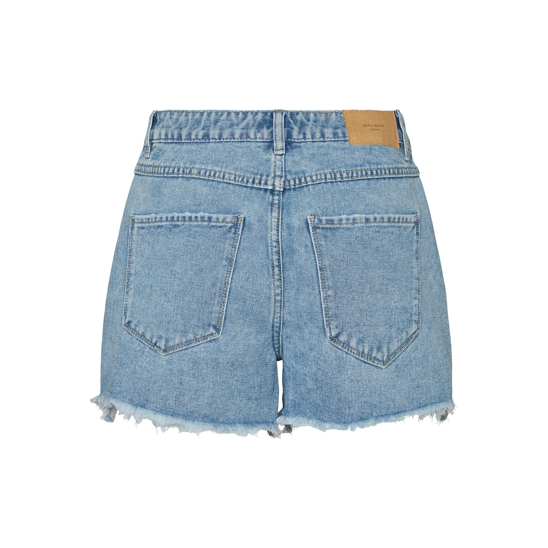 Vero Moda Дънкови шорти Zuri 10286387 Син Loose Fit - Pepit.bg