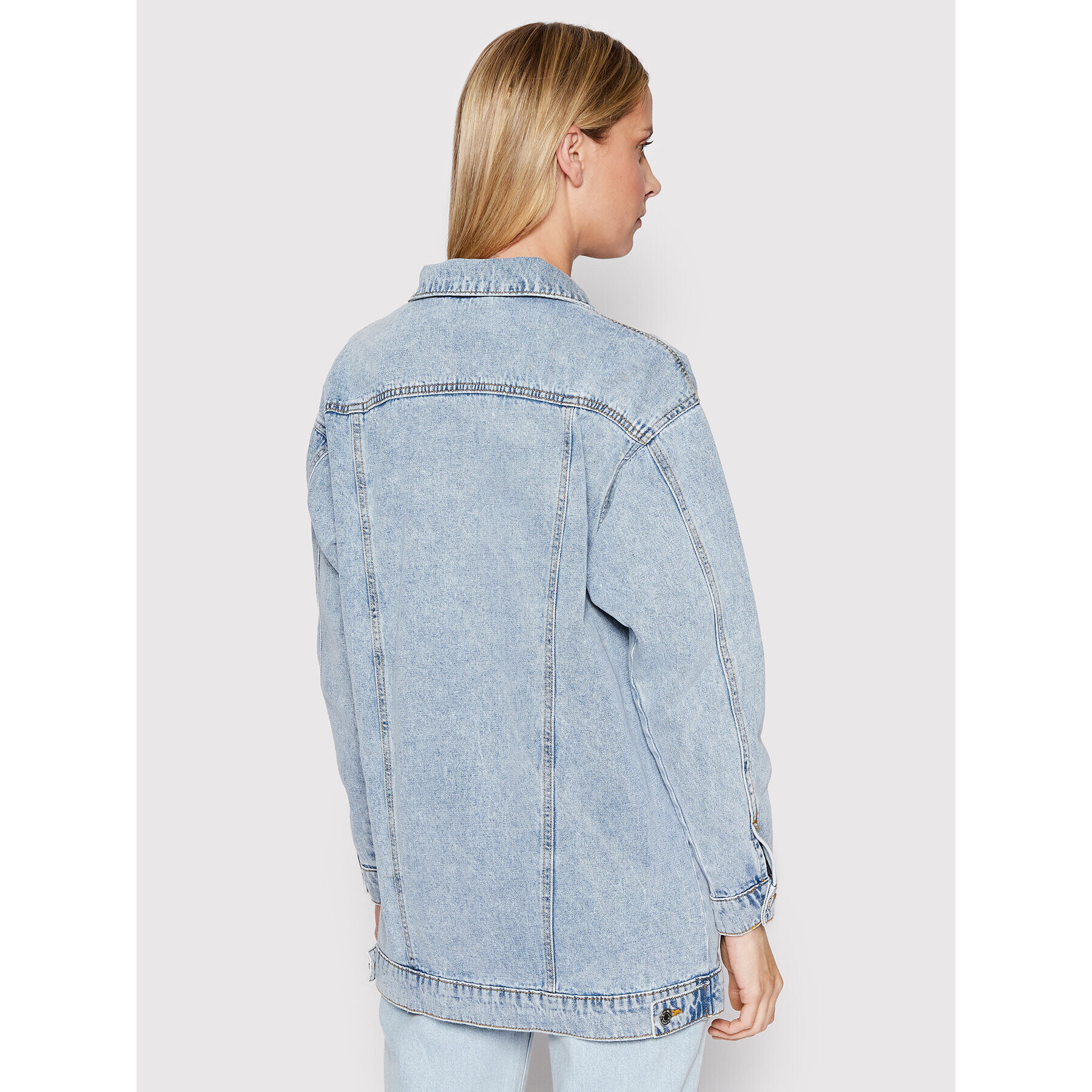 Vero Moda Дънково яке Olivia 10261628 Син Relaxed Fit - Pepit.bg