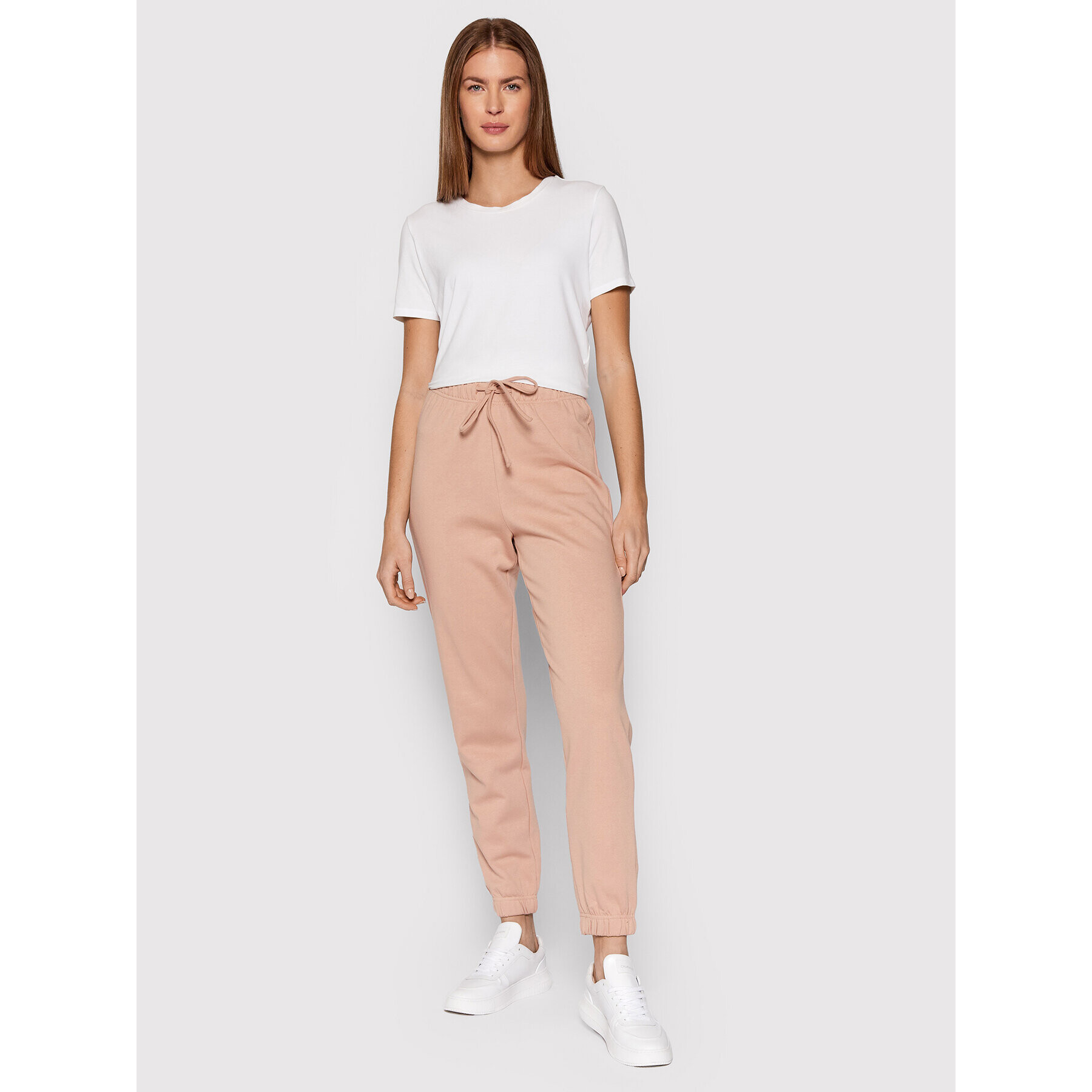 Vero Moda Долнище анцуг Chicago 10262912 Розов Regular Fit - Pepit.bg
