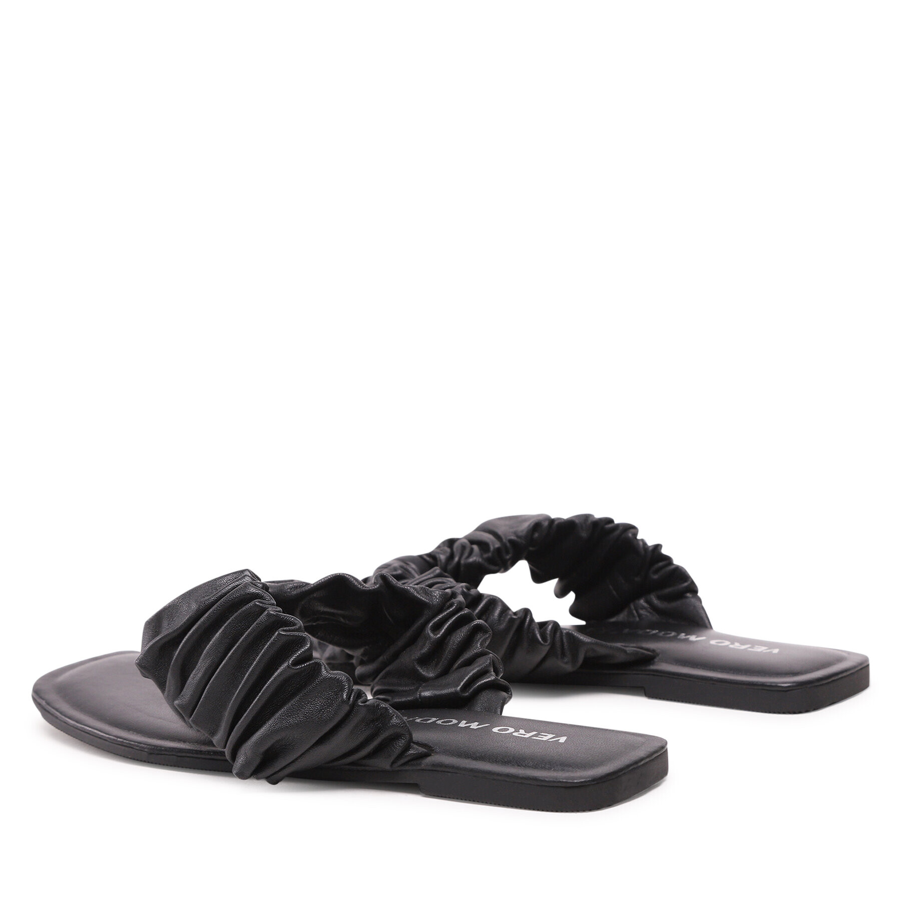 Vero Moda Джапанки Rima 10286514 Черен - Pepit.bg