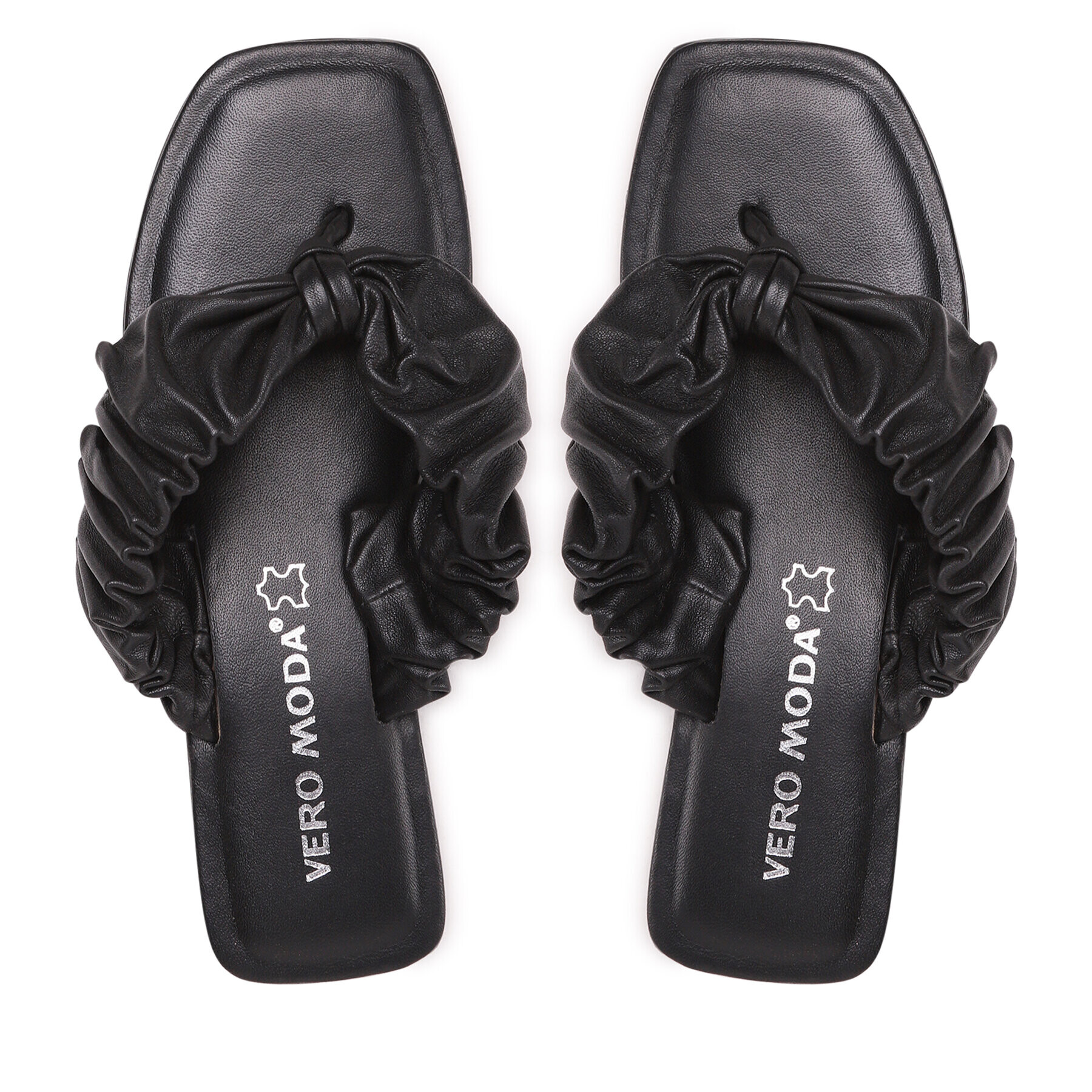 Vero Moda Джапанки Rima 10286514 Черен - Pepit.bg