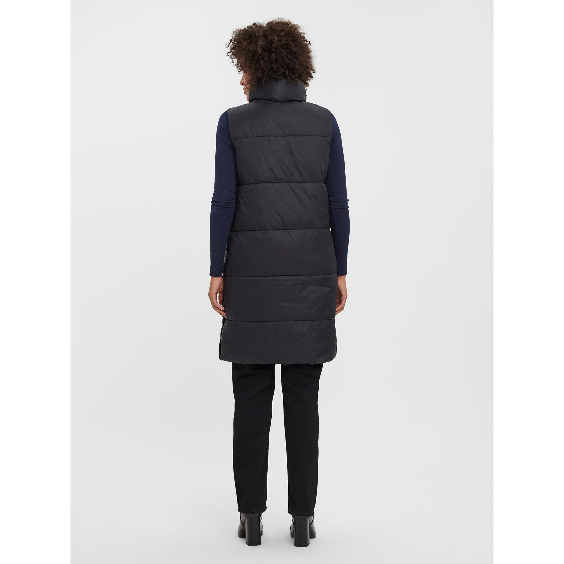Vero Moda Елек Uppsala 10273950 Черен Regular Fit - Pepit.bg
