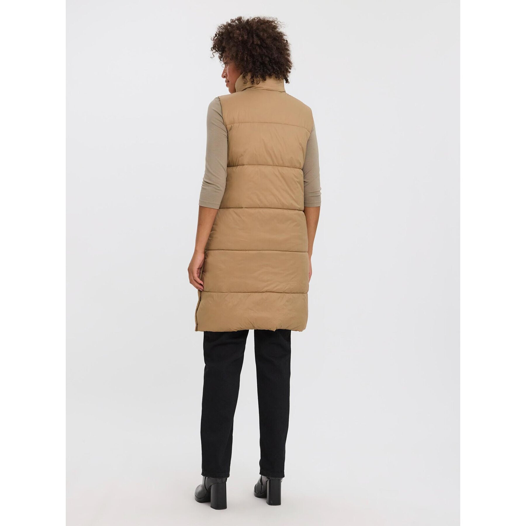Vero Moda Елек Uppsala 10273950 Бежов Regular Fit - Pepit.bg