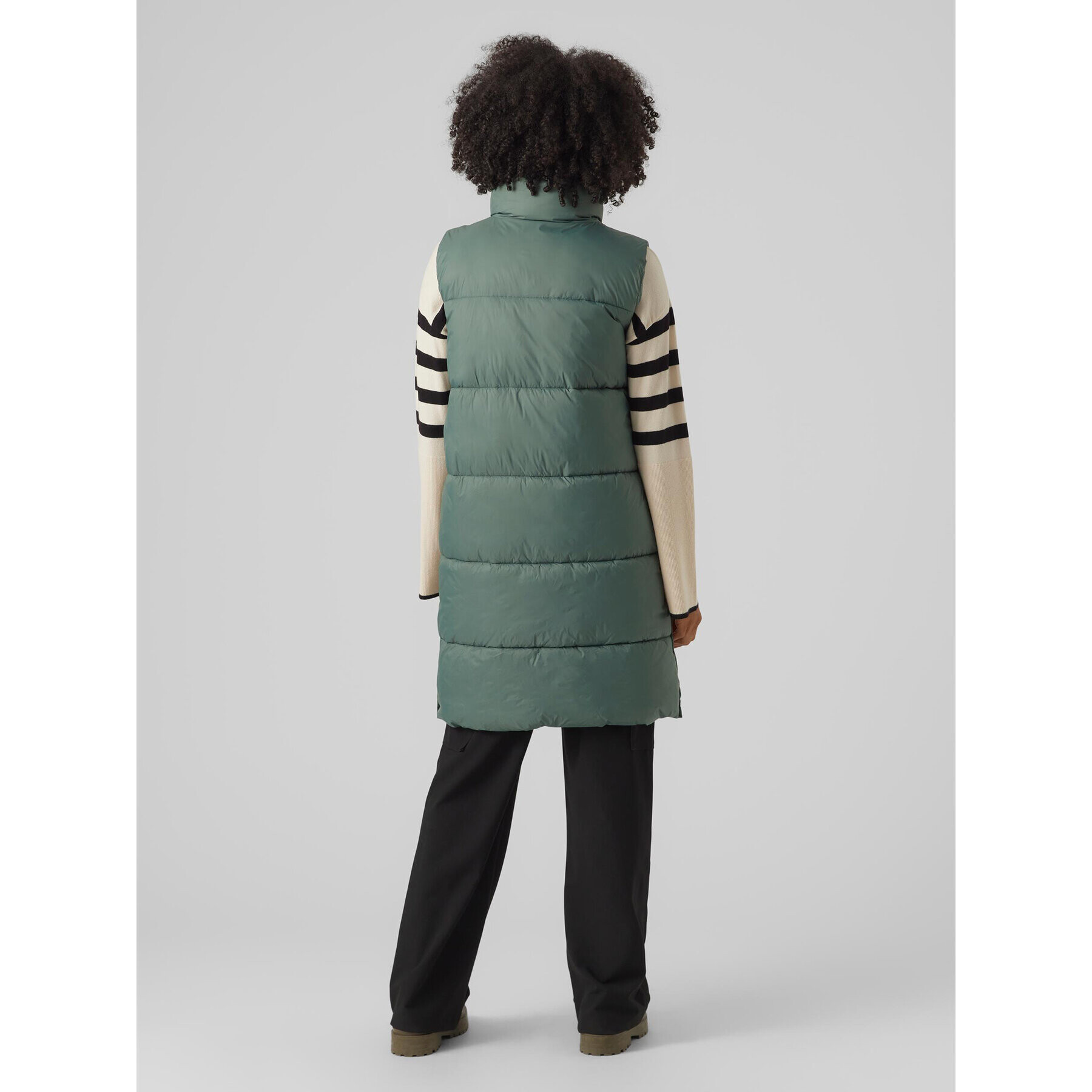 Vero Moda Елек 10273950 Зелен Regular Fit - Pepit.bg