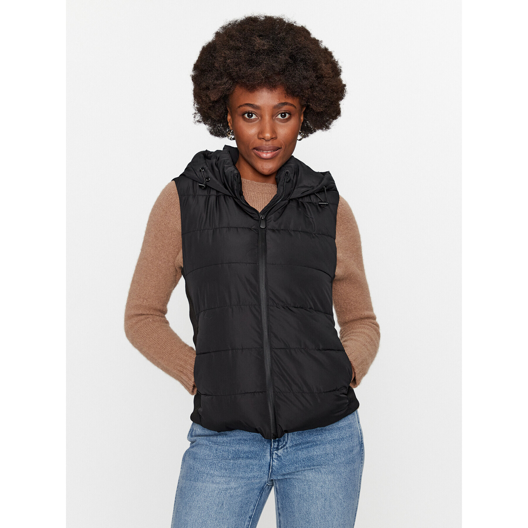 Vero Moda Елек 10289835 Черен Regular Fit - Pepit.bg