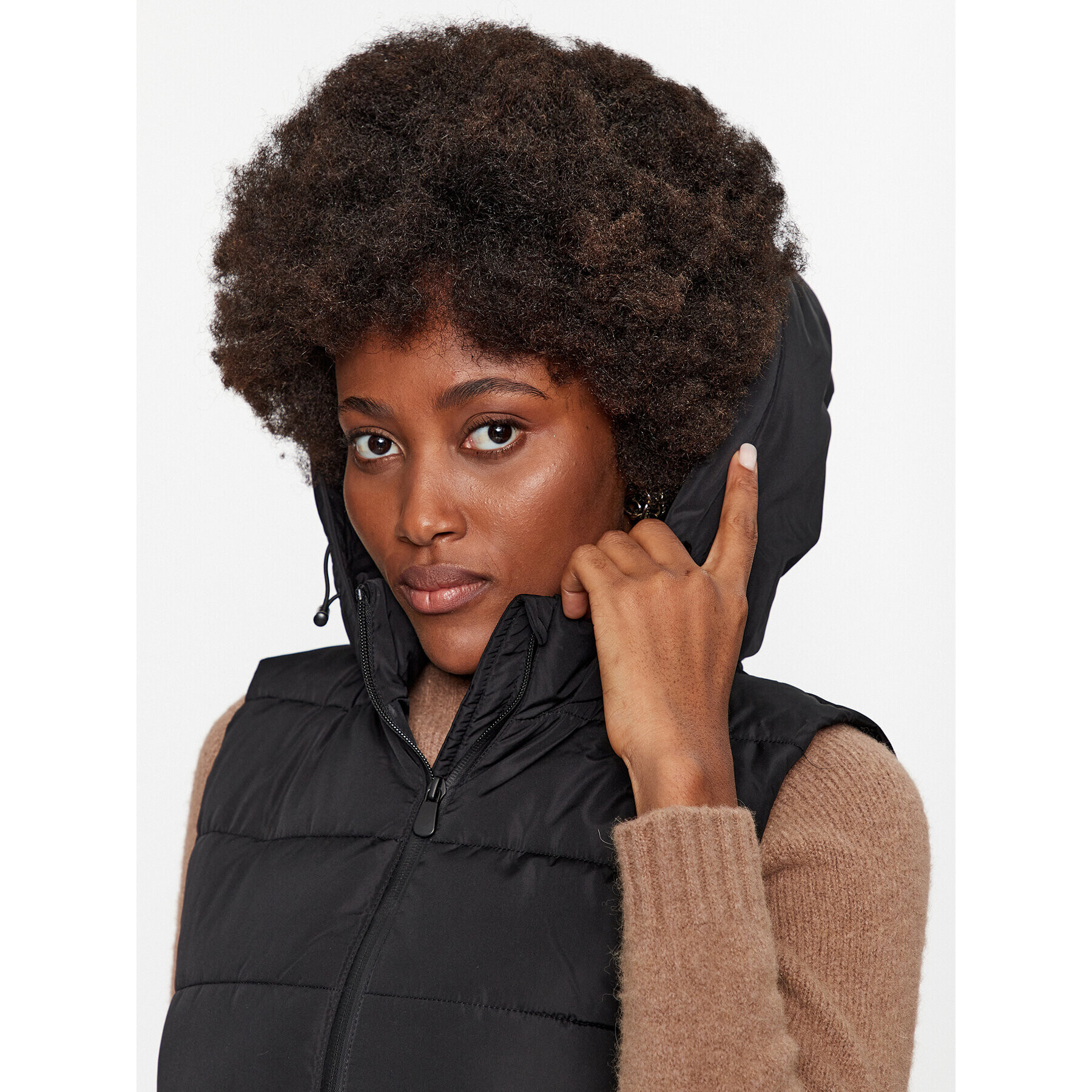 Vero Moda Елек 10289835 Черен Regular Fit - Pepit.bg