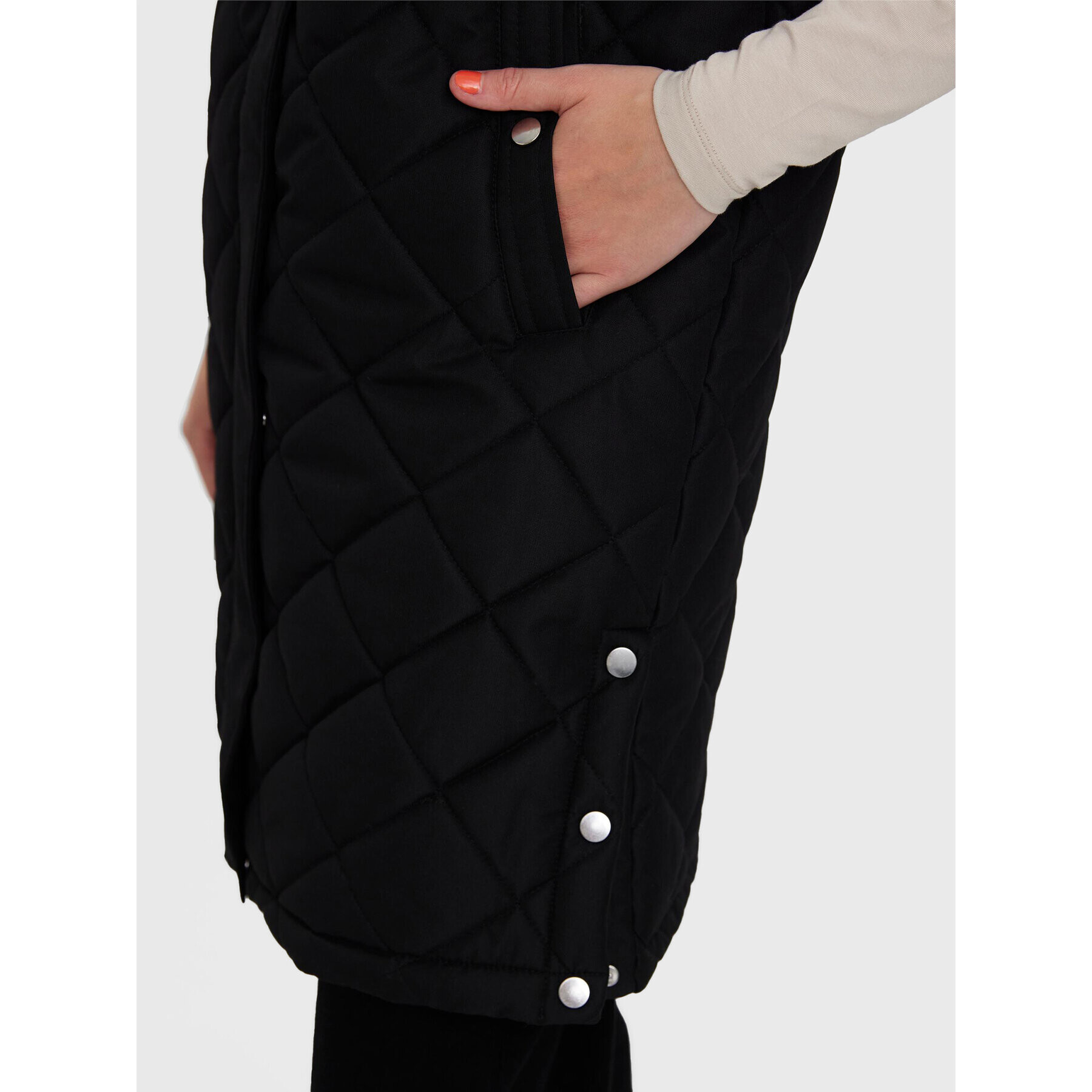 Vero Moda Елек Louiseteddy 10273954 Черен Regular Fit - Pepit.bg
