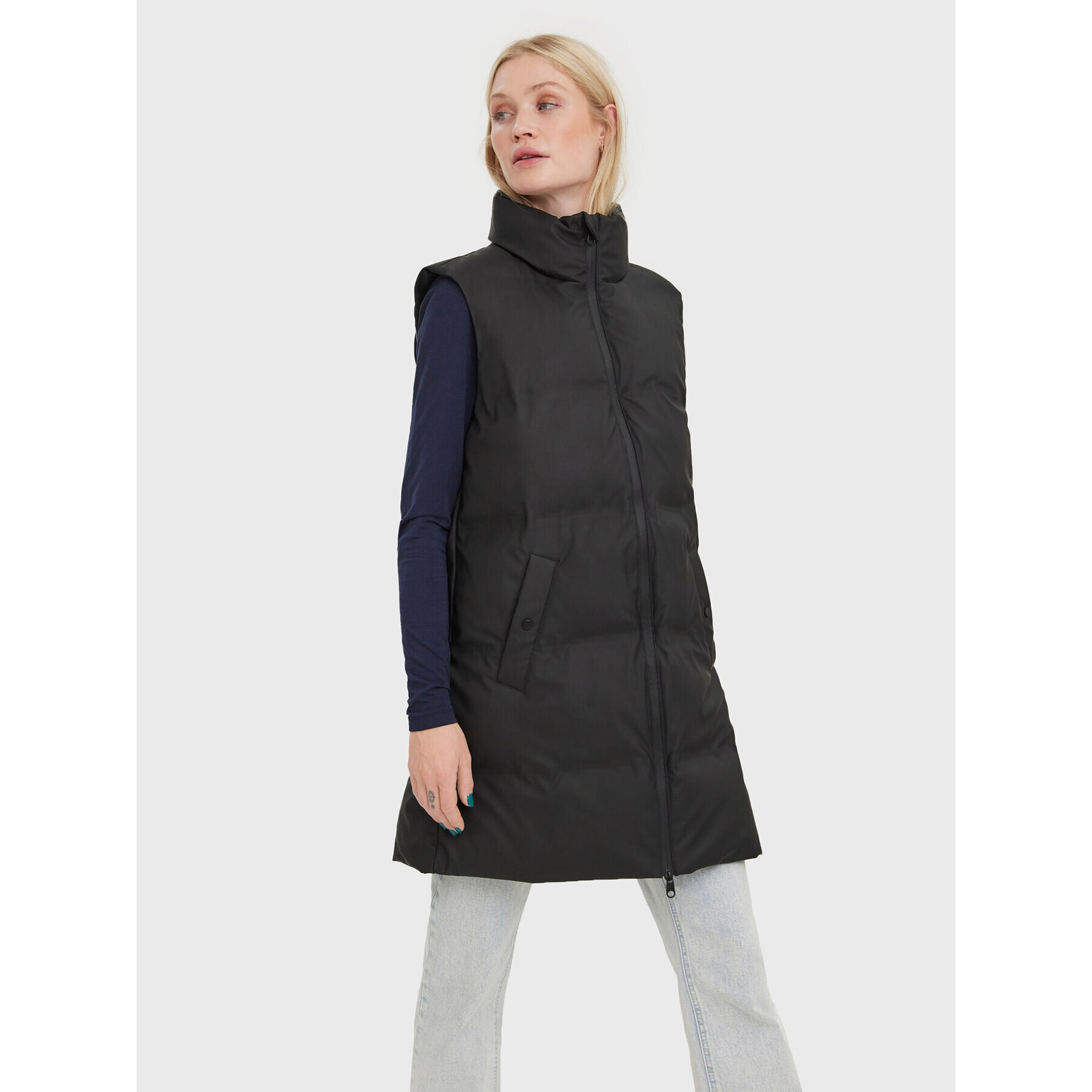 Vero Moda Елек Noe 10267107 Черен Regular Fit - Pepit.bg
