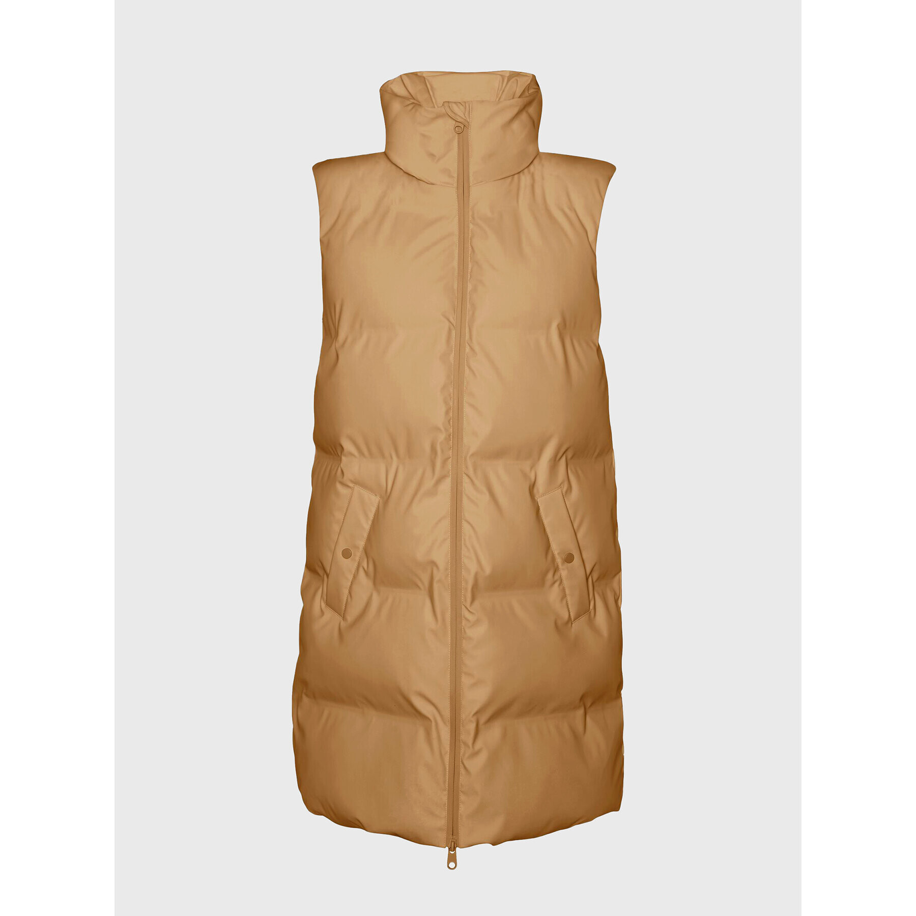 Vero Moda Елек Noe 10267107 Кафяв Regular Fit - Pepit.bg