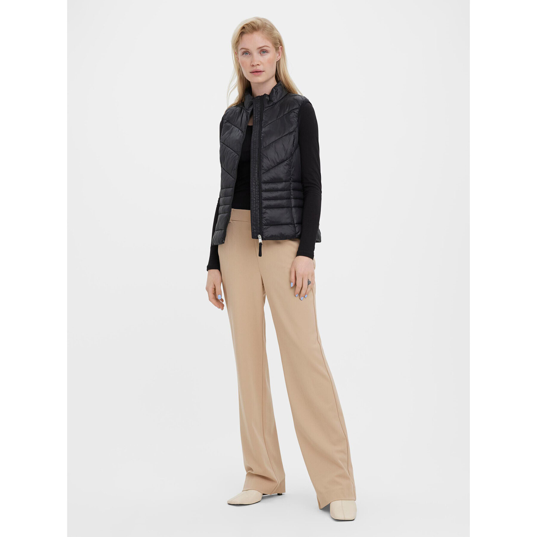Vero Moda Елек Sorayasiv 10266966 Черен Regular Fit - Pepit.bg