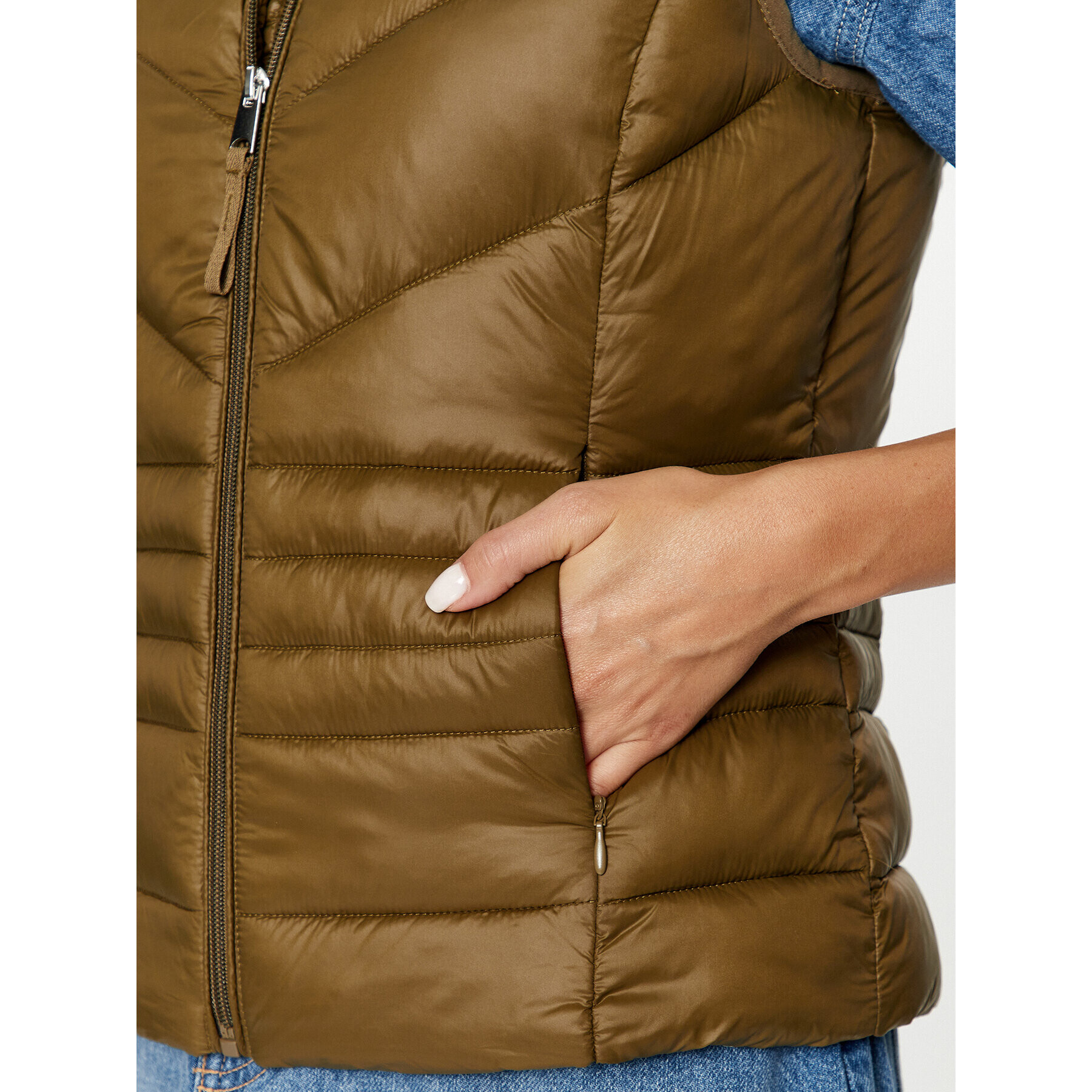 Vero Moda Елек Sorayasiv 10289449 Кафяв Regular Fit - Pepit.bg
