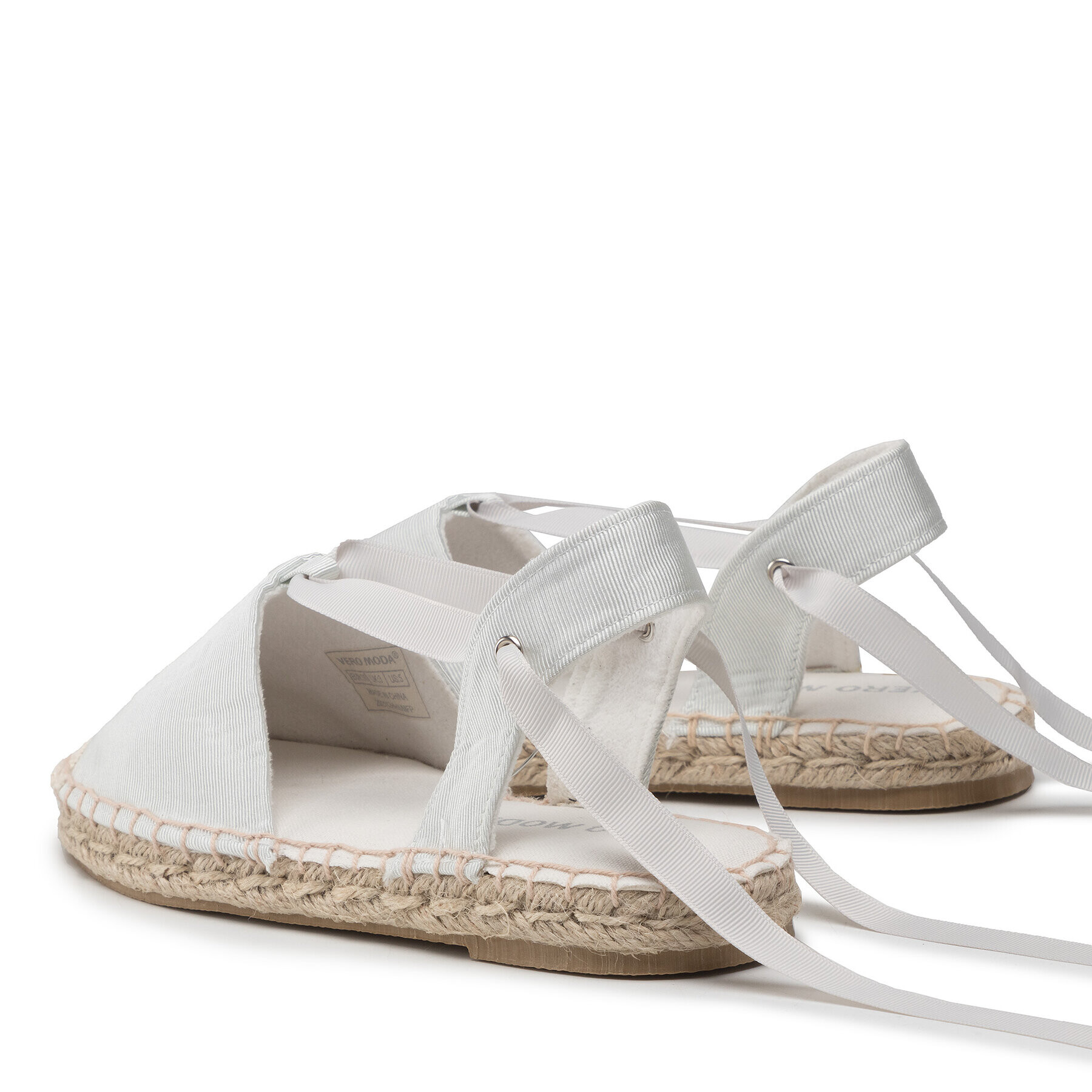 Vero Moda Еспадрили Vmvira Espadrille 10245125 Бял - Pepit.bg