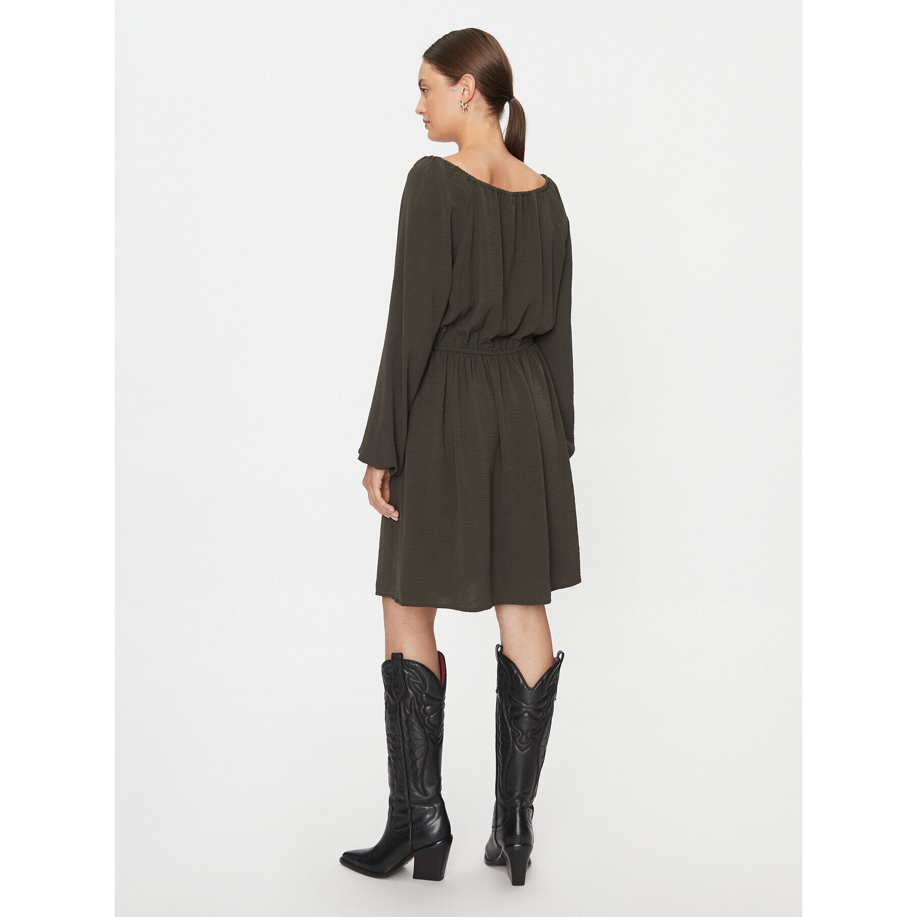 Vero Moda Ежедневна рокля 10302545 Зелен Regular Fit - Pepit.bg