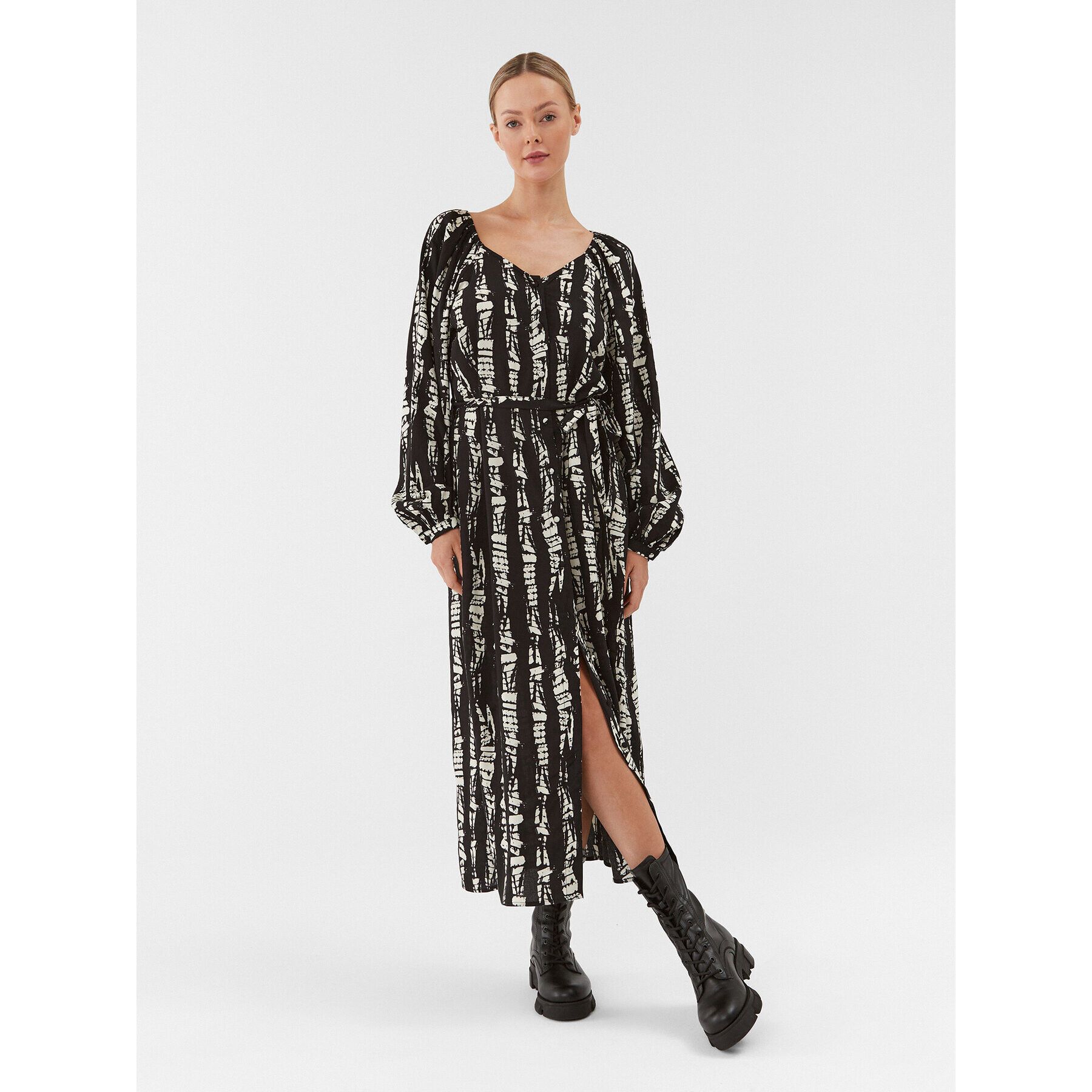 Vero Moda Ежедневна рокля Cevi 10294132 Черен Regular Fit - Pepit.bg