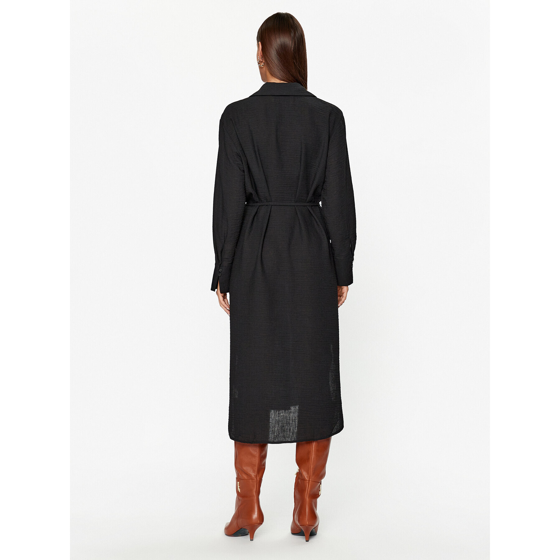 Vero Moda Ежедневна рокля Chris 10292485 Черен Regular Fit - Pepit.bg