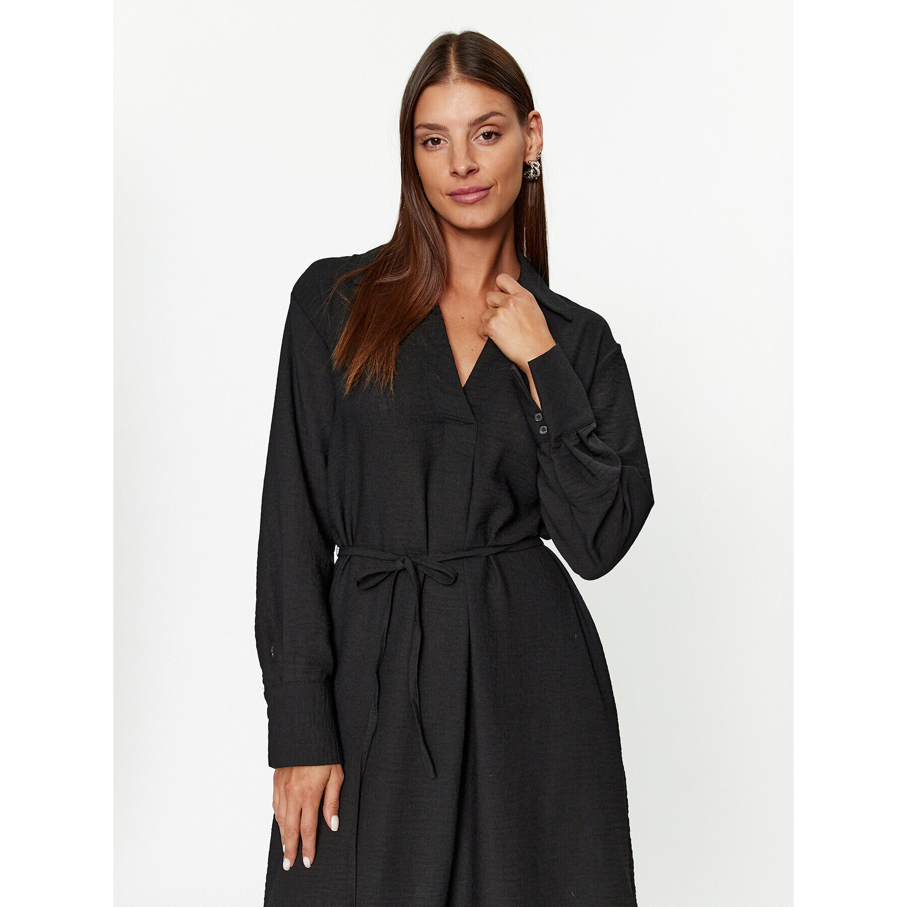 Vero Moda Ежедневна рокля Chris 10292485 Черен Regular Fit - Pepit.bg