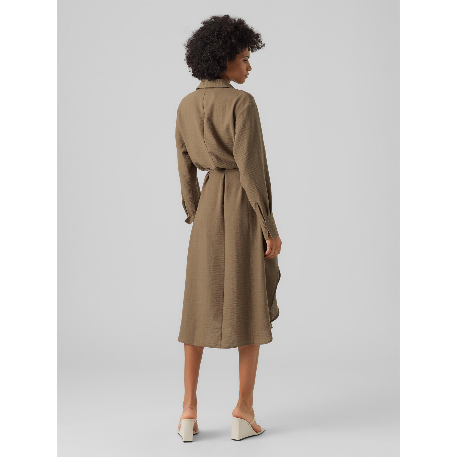 Vero Moda Ежедневна рокля Chris 10292485 Зелен Regular Fit - Pepit.bg