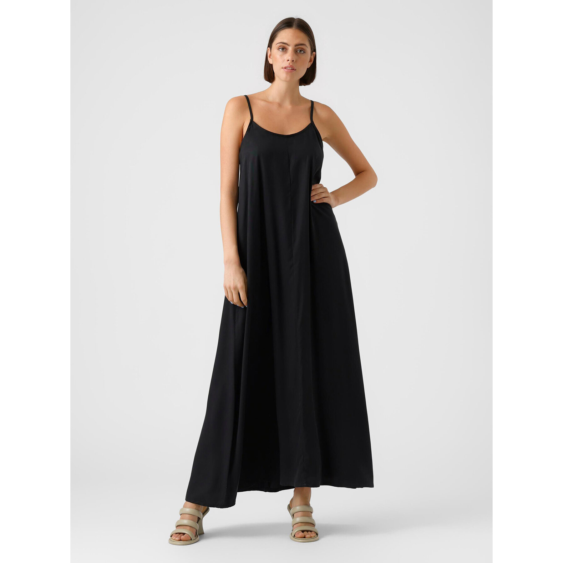Vero Moda Ежедневна рокля Harper 10283677 Черен Loose Fit - Pepit.bg