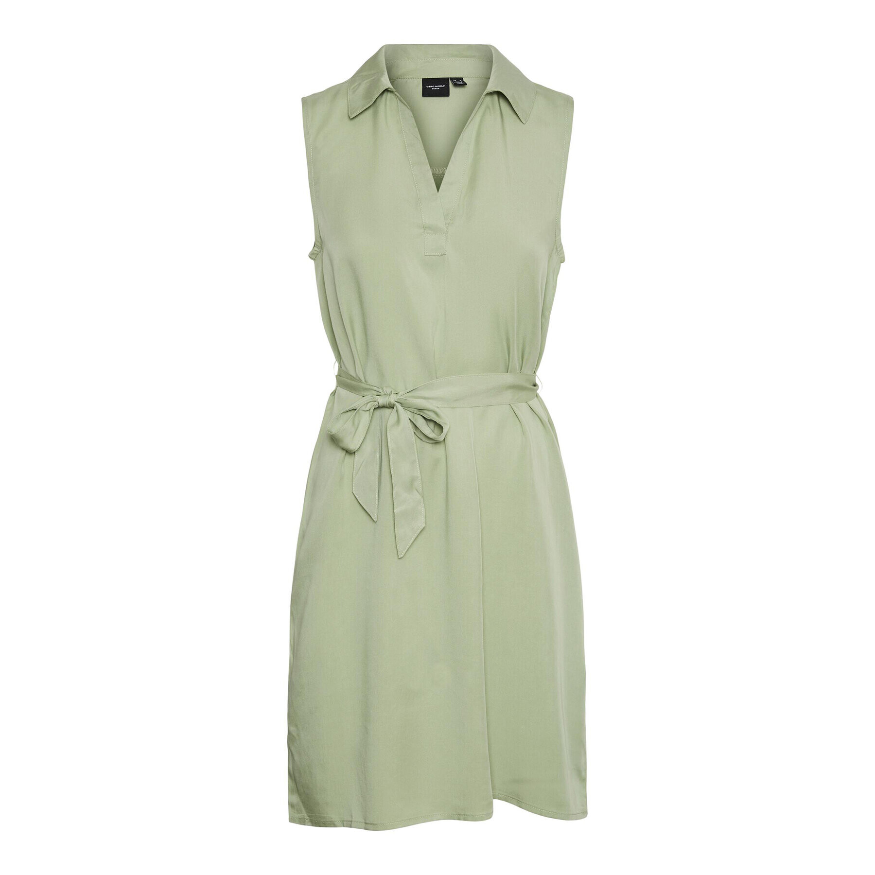 Vero Moda Ежедневна рокля Harper 10283756 Зелен Regular Fit - Pepit.bg