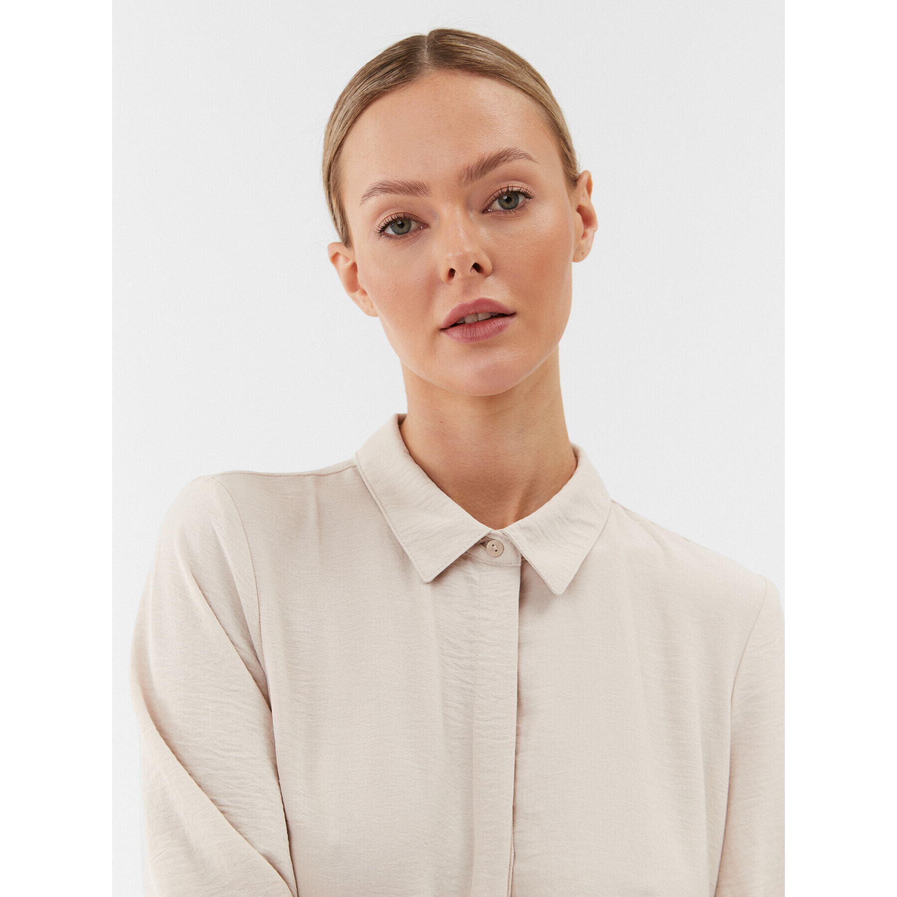 Vero Moda Ежедневна рокля Inge 10293730 Бежов Regular Fit - Pepit.bg