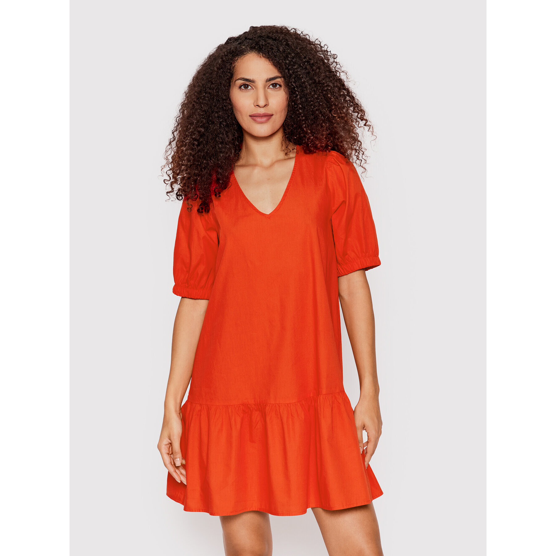 Vero Moda Ежедневна рокля Jarlotte 10261015 Червен Regular Fit - Pepit.bg