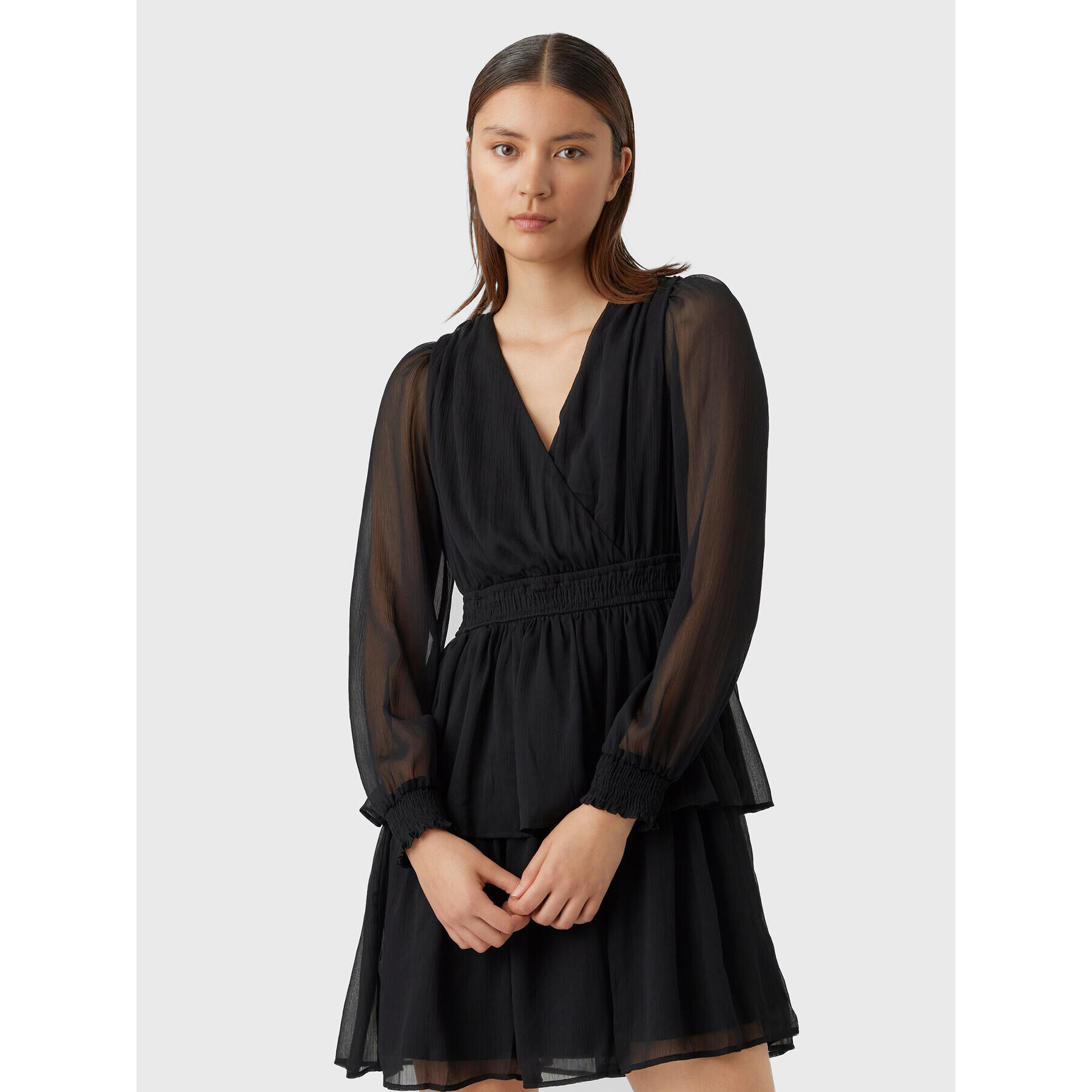 Vero Moda Ежедневна рокля Kaya 10278648 Черен Regular Fit - Pepit.bg