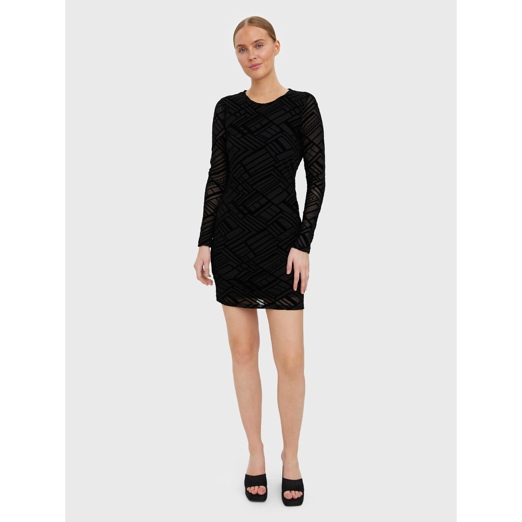 Vero Moda Ежедневна рокля Koko 10278001 Черен Regular Fit - Pepit.bg