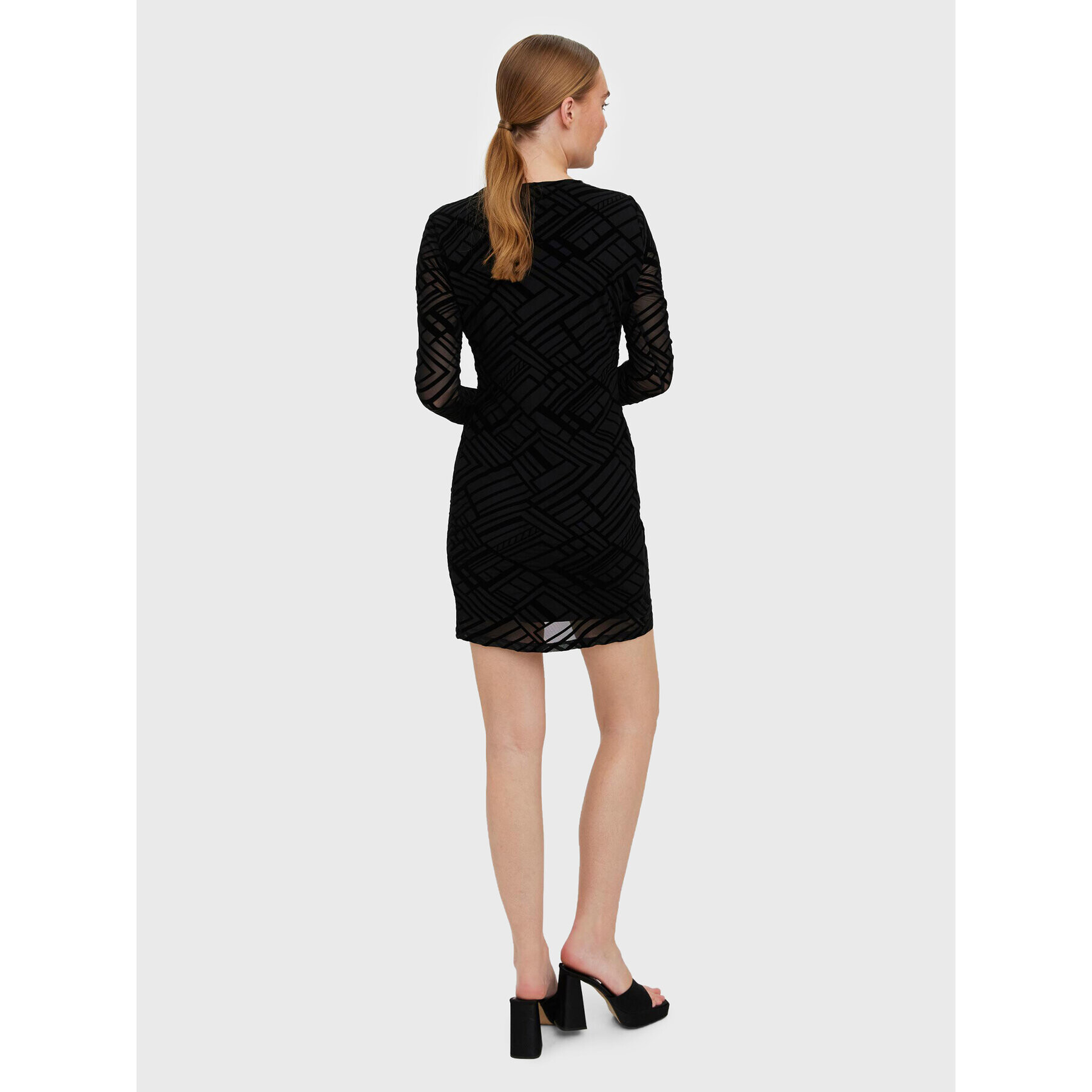 Vero Moda Ежедневна рокля Koko 10278001 Черен Regular Fit - Pepit.bg