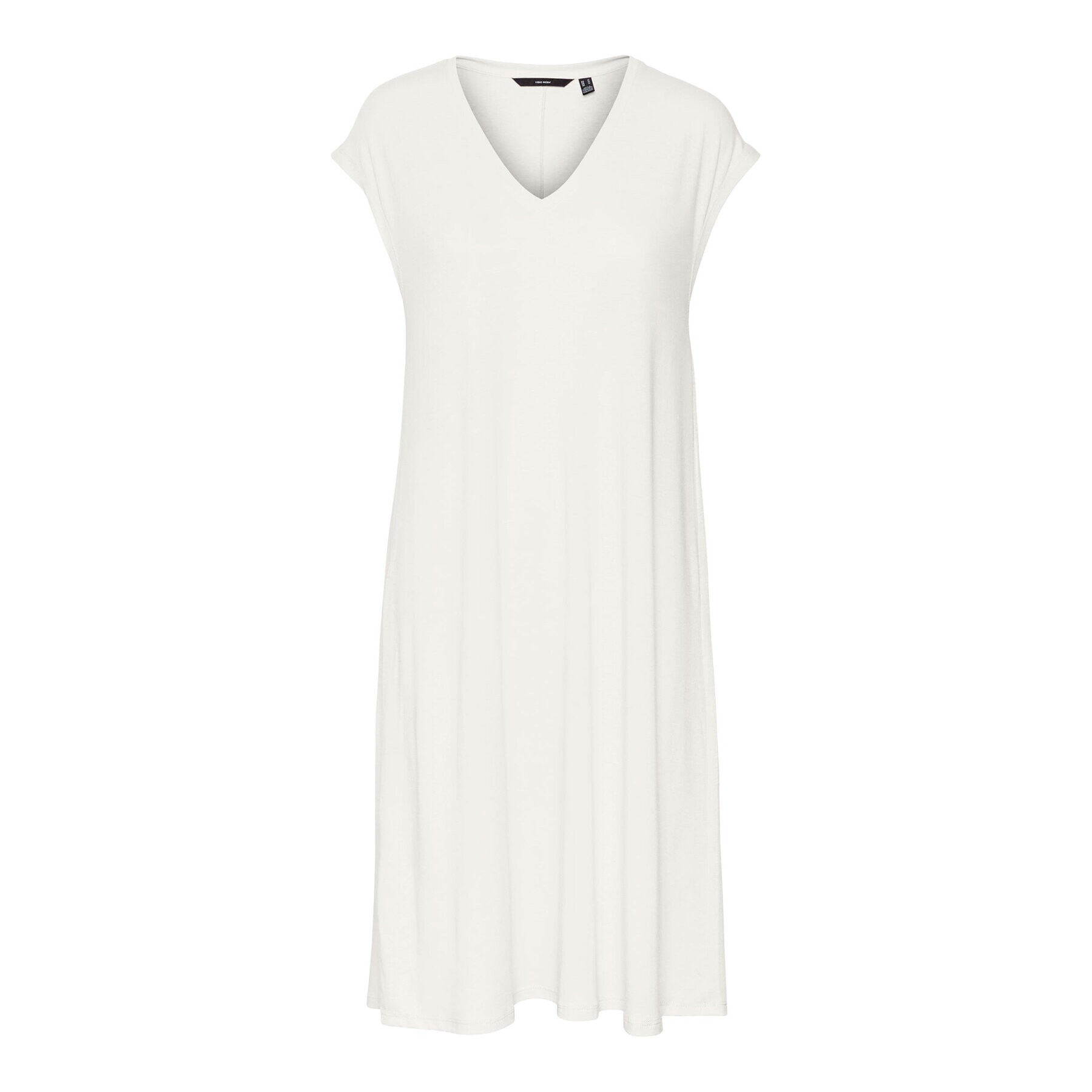 Vero Moda Ежедневна рокля Marijune 10281918 Бял Relaxed Fit - Pepit.bg