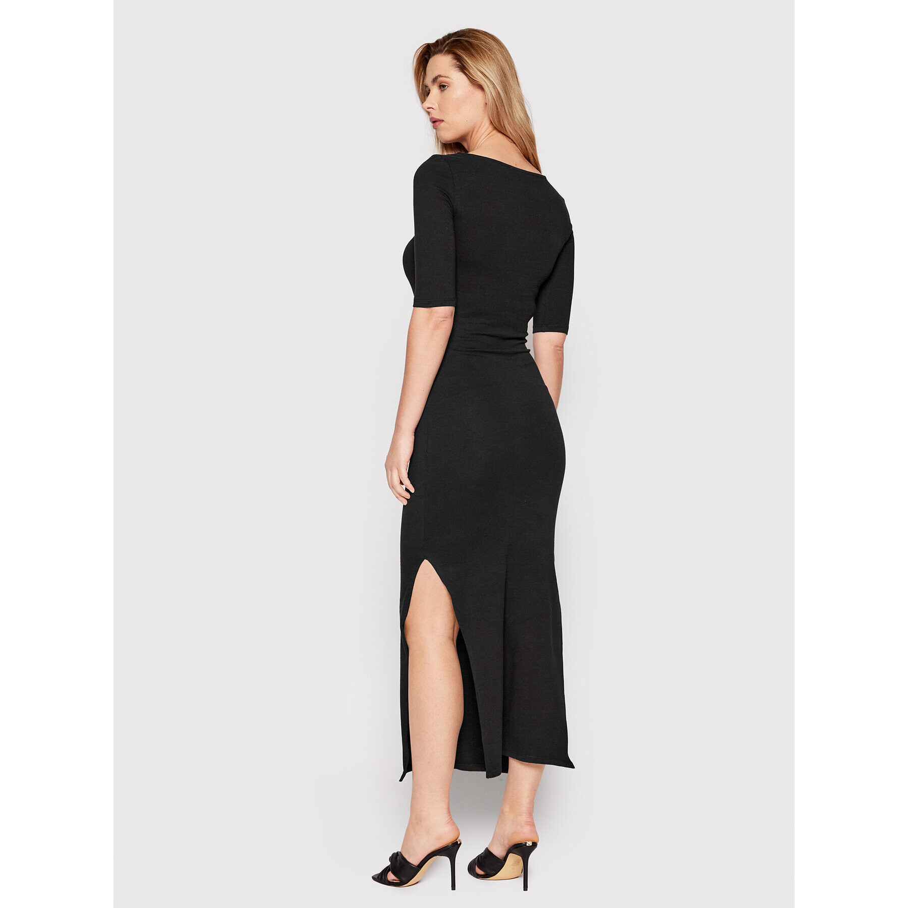 Vero Moda Ежедневна рокля Maxi 10260321 Черен Slim Fit - Pepit.bg