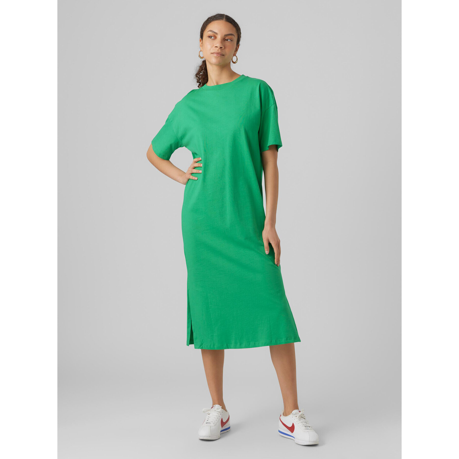 Vero Moda Ежедневна рокля Molly 10286081 Зелен Regular Fit - Pepit.bg