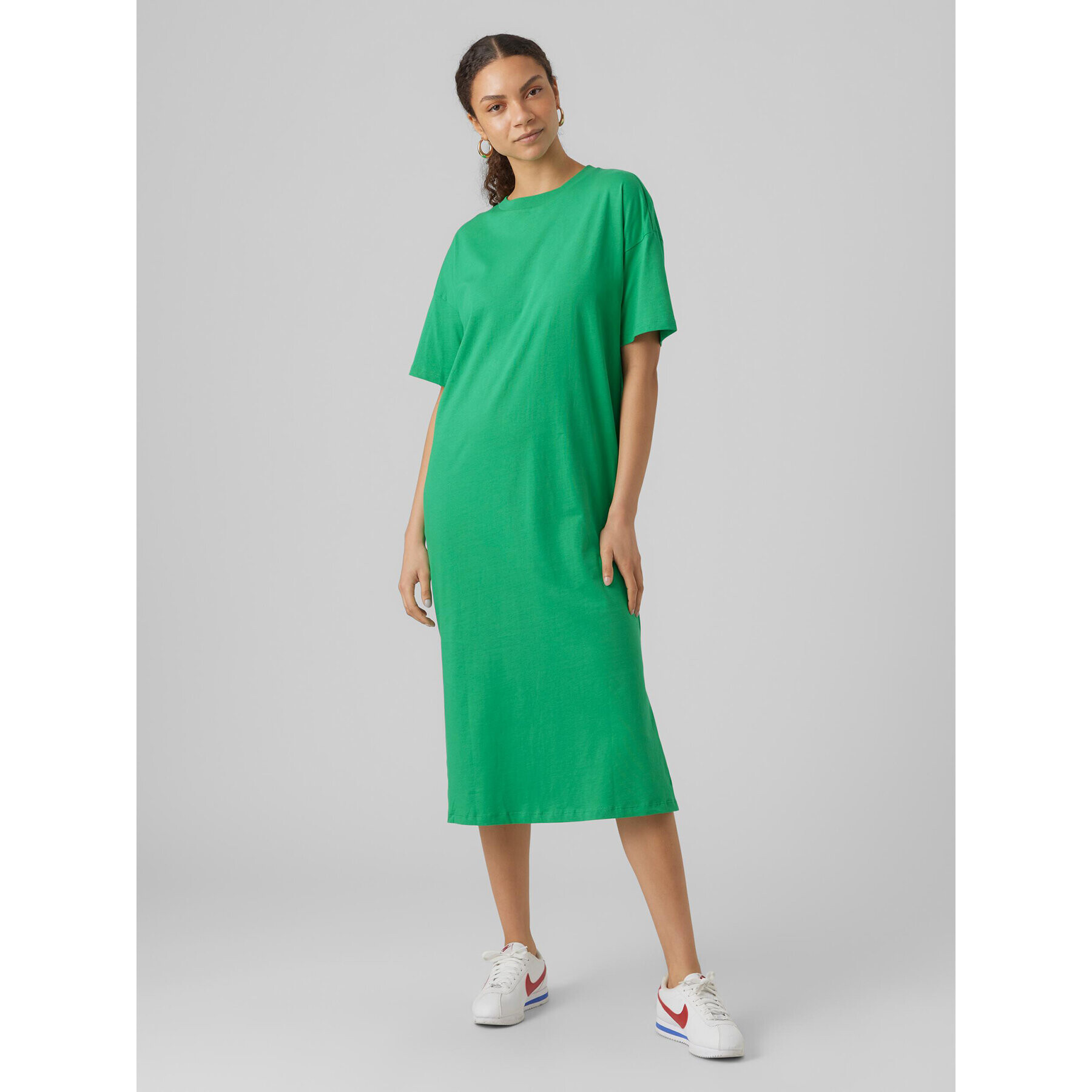 Vero Moda Ежедневна рокля Molly 10286081 Зелен Regular Fit - Pepit.bg