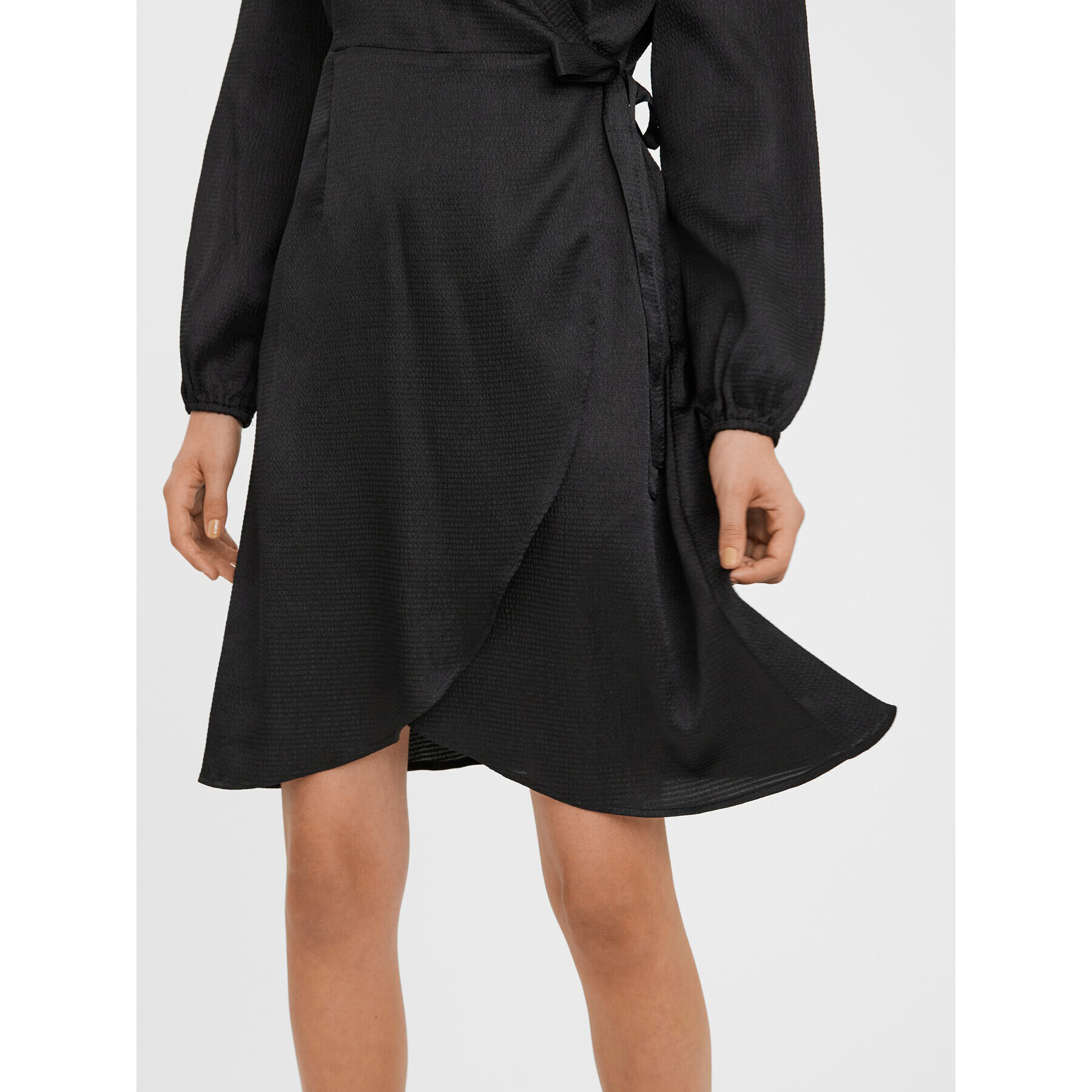 Vero Moda Ежедневна рокля Sabi 10278655 Черен Relaxed Fit - Pepit.bg