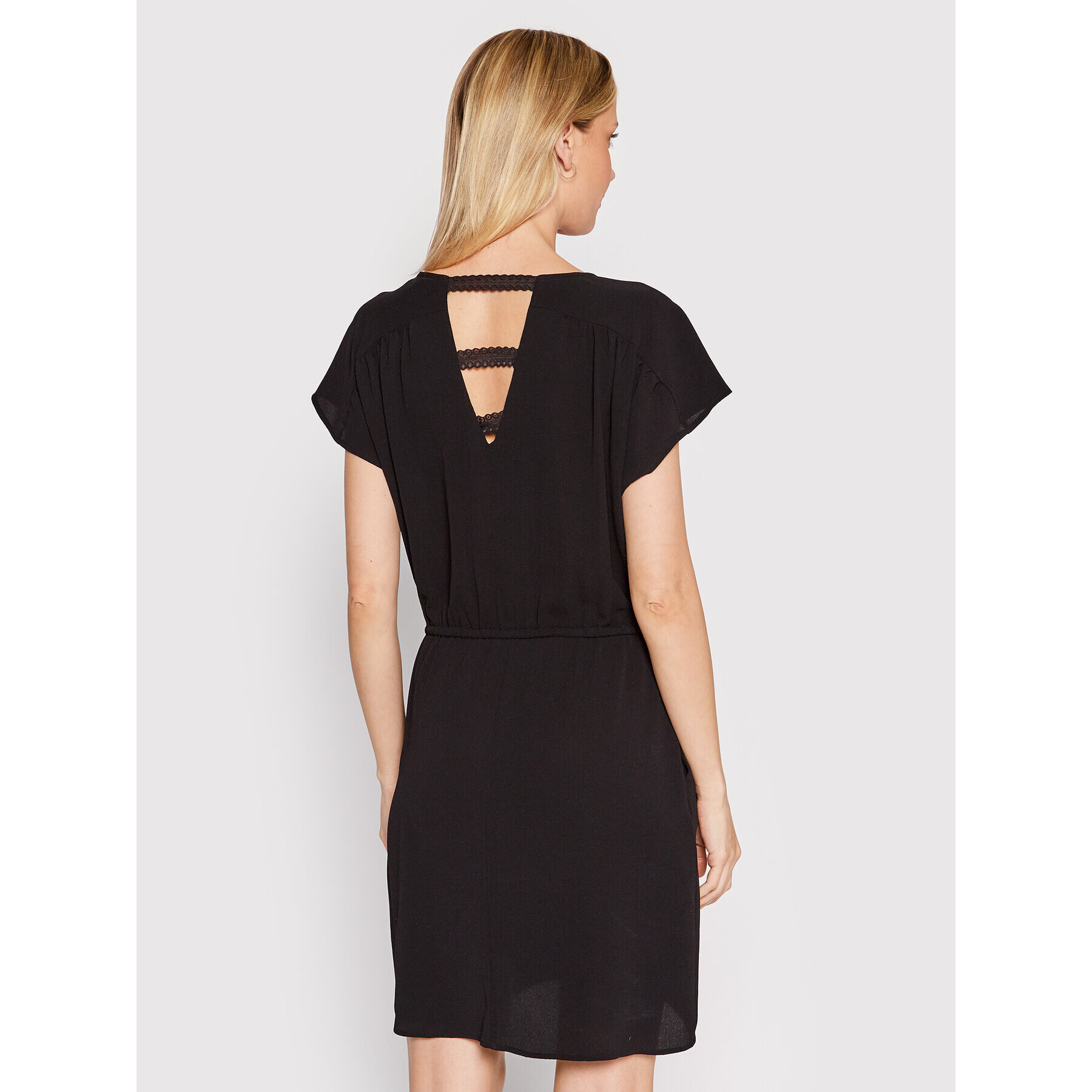 Vero Moda Ежедневна рокля Sallini 10266793 Черен Regular Fit - Pepit.bg