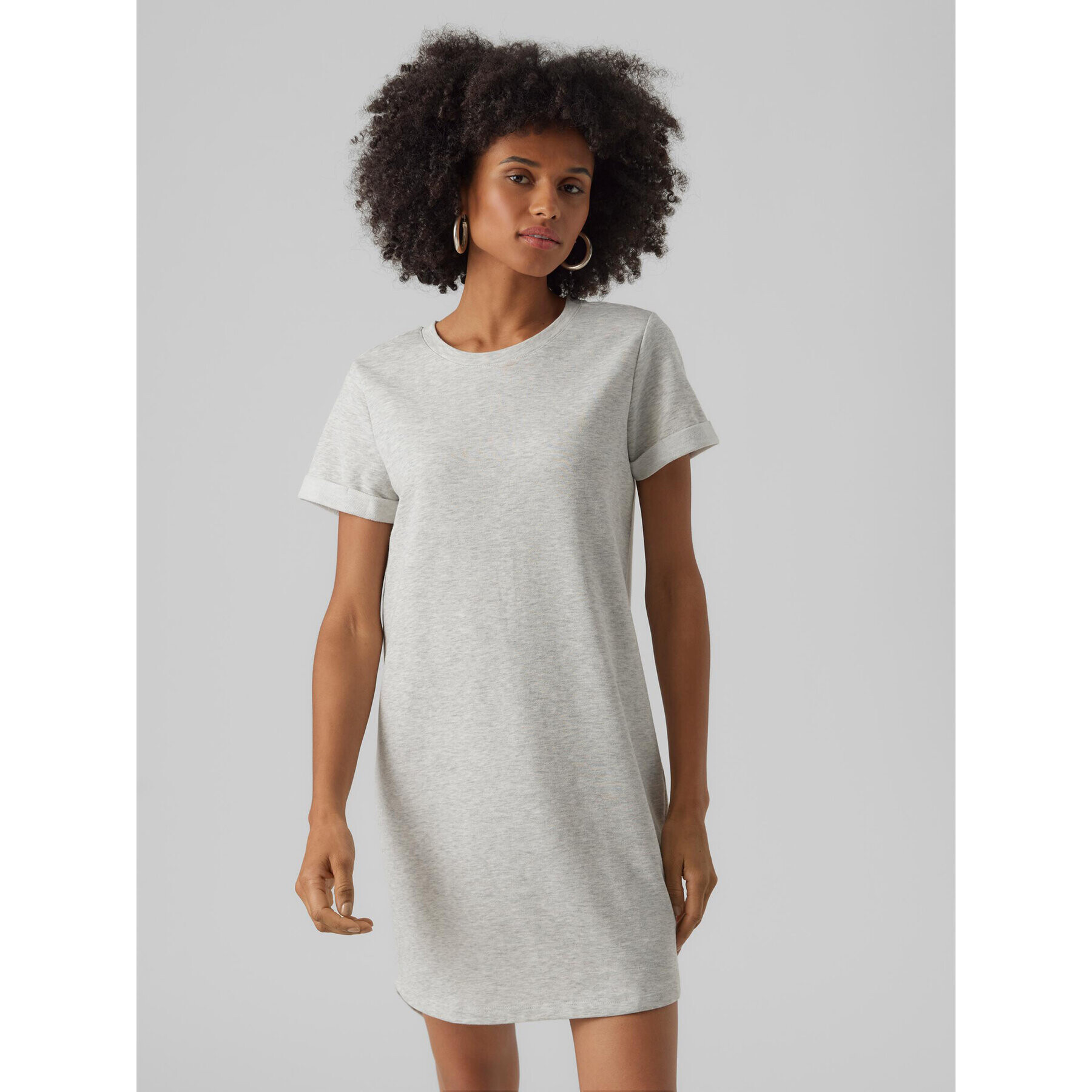 Vero Moda Ежедневна рокля Sasha Milla 10272936 Сив Regular Fit - Pepit.bg